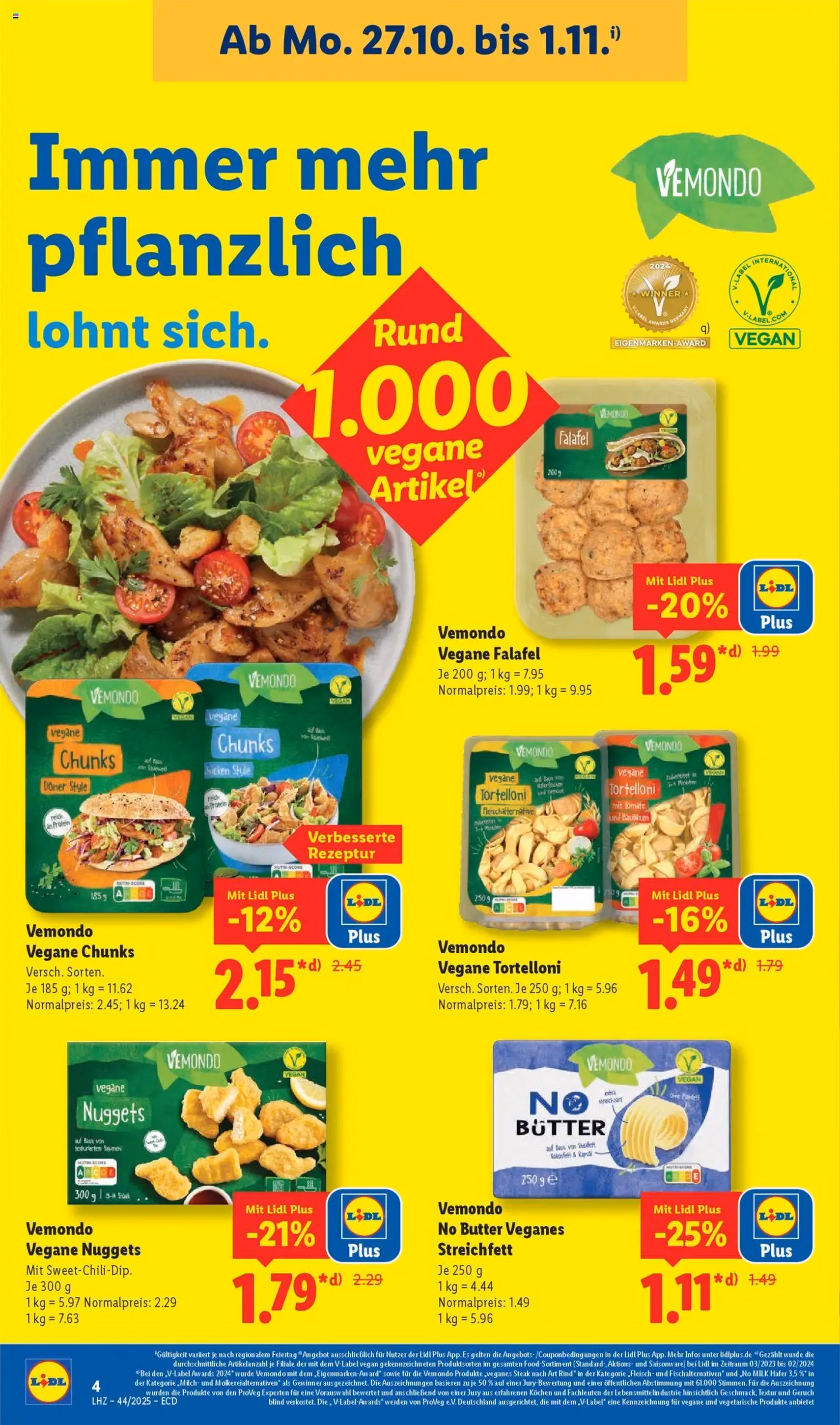 Lidl - Prospekt - Gültiger Prospekt ab 27.10.2025, Seite 8 von insgesamt 67 Lidl - Prospekt - Gültiger Prospekt ab 27.10.2025, Seite 8 von insgesamt 67