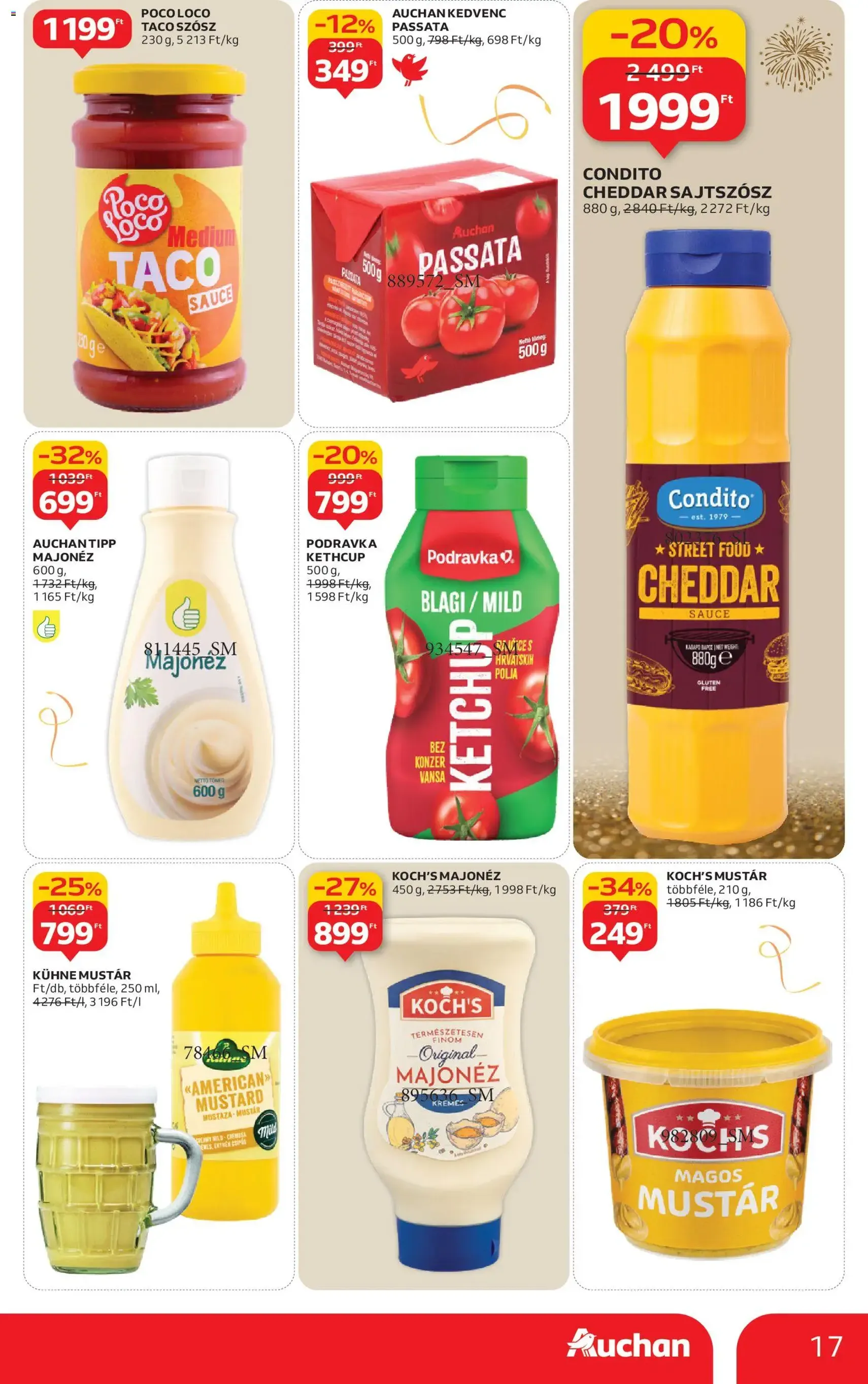 Auchan Akciós újság - 2025.12.27. érvényes szórólap 17 oldal 36 oldalból