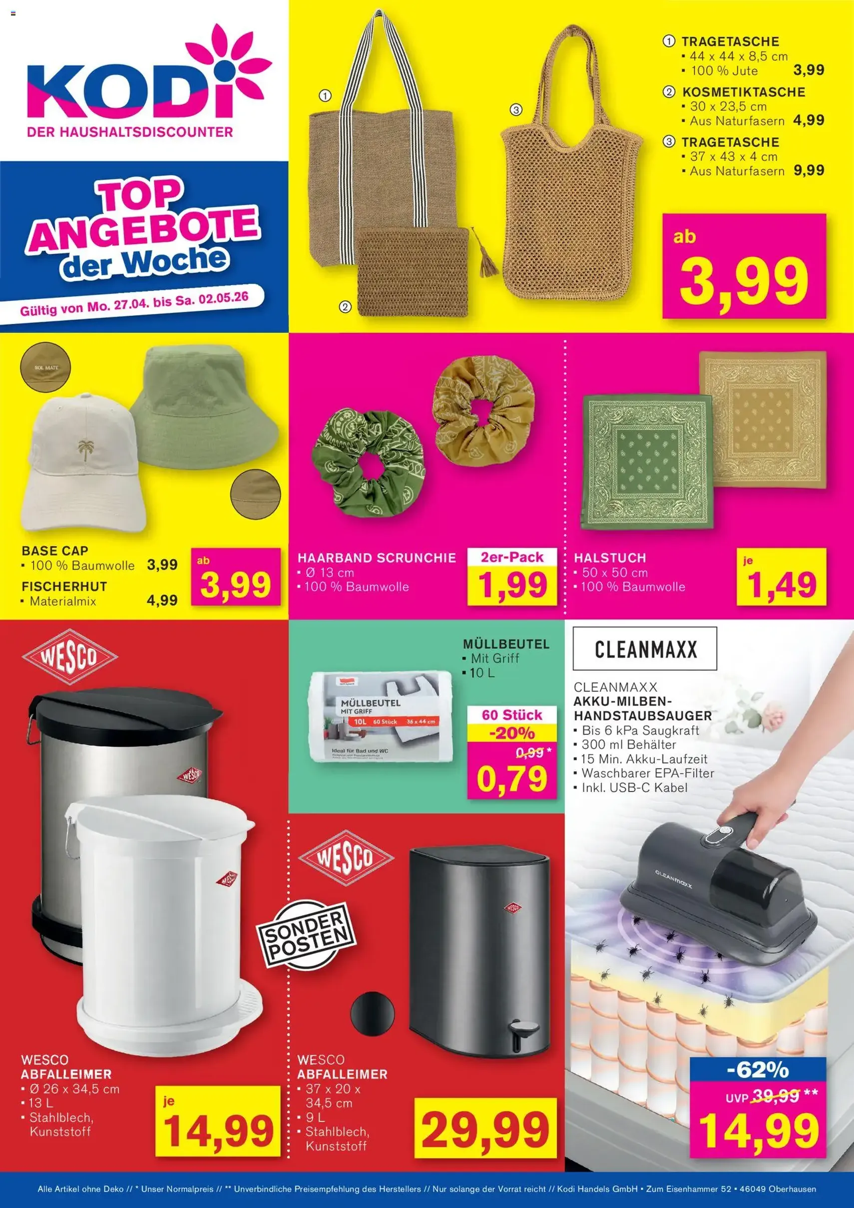 KODi Prospekt - Gültiger Prospekt ab 27.04.2026, Seite 2 von insgesamt 2