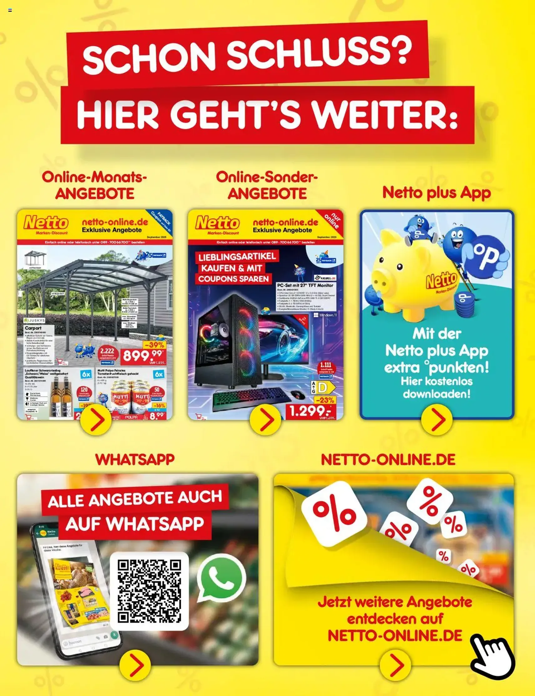 Netto Marken-Discount Prospekt - Gültiger Prospekt ab 08.09.2025, Seite 67 von insgesamt 67 Netto Marken-Discount Prospekt - Gültiger Prospekt ab 08.09.2025, Seite 67 von insgesamt 67