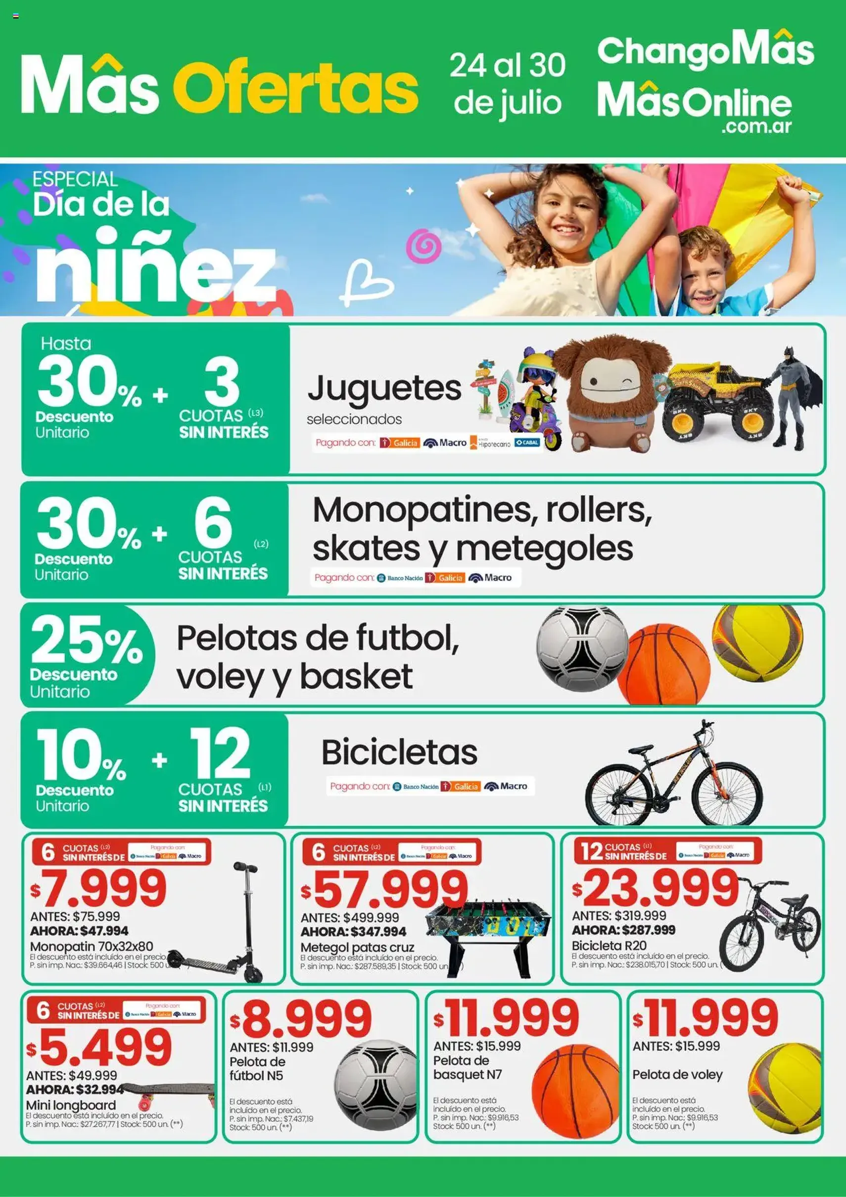 Changomas ofertas - folleto válido desde 24/07/2025 página 10 de 14