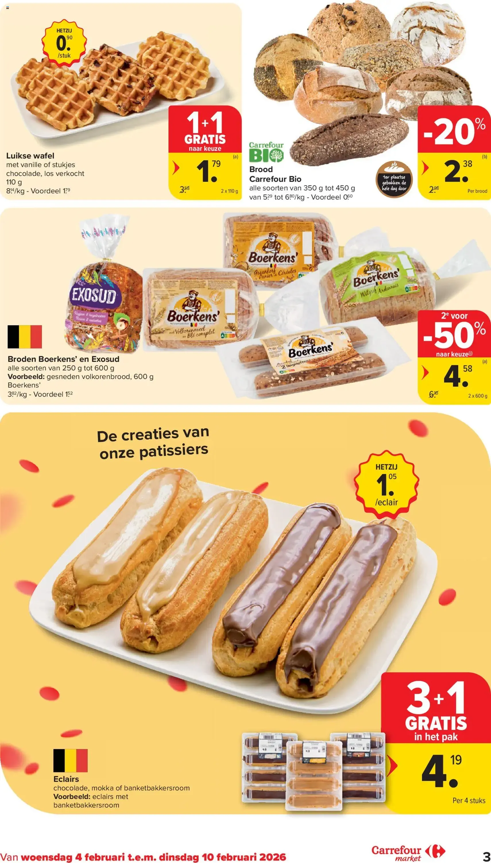 Carrefour market folder week 6 - geldige folder vanaf 04/02/2026 pagina 3 van 24