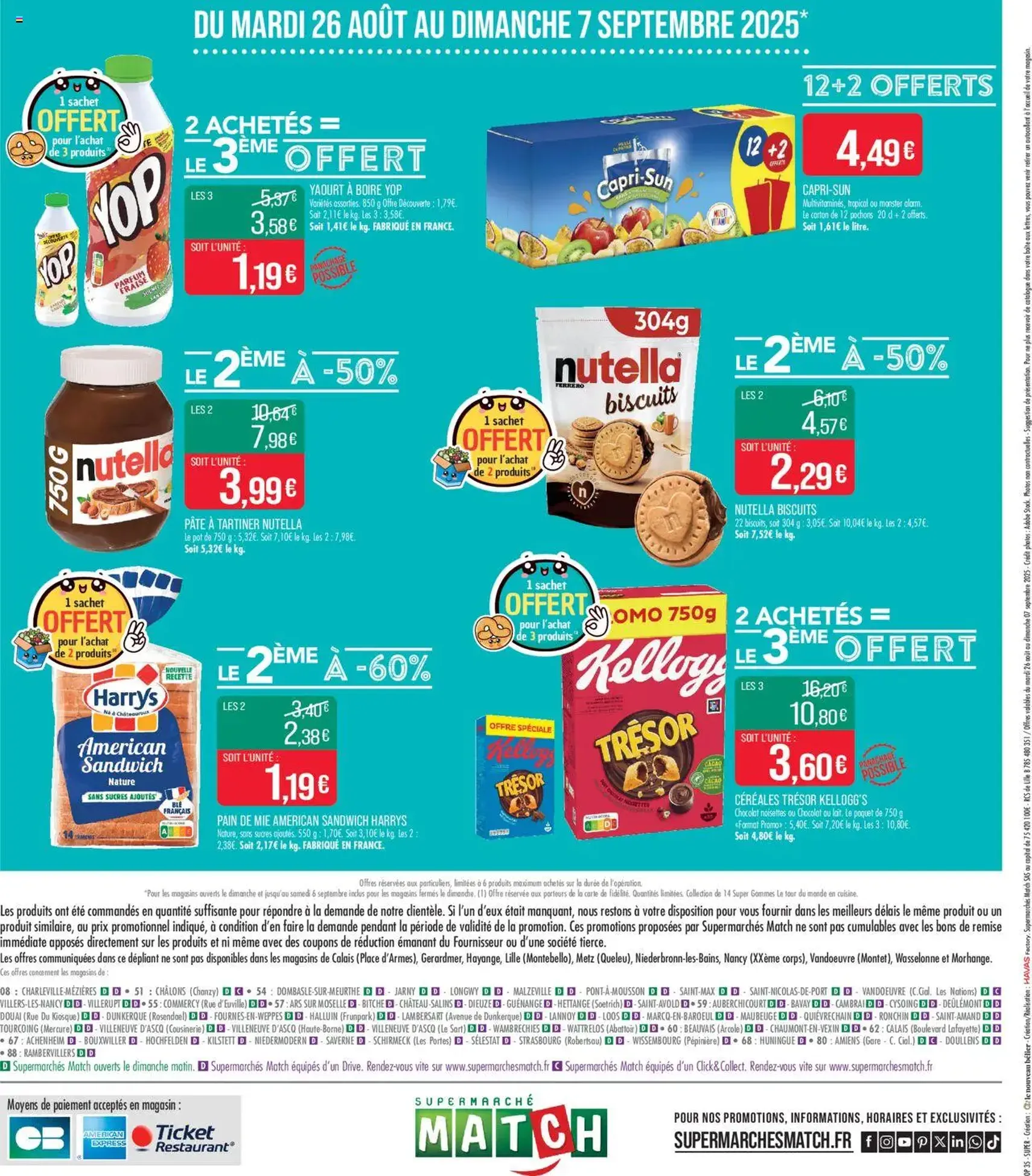 Match Supermarché catalogue - brochure valable à partir du 26/08/2025, page 26 sur 26 Match Supermarché catalogue - brochure valable à partir du 26/08/2025, page 26 sur 26