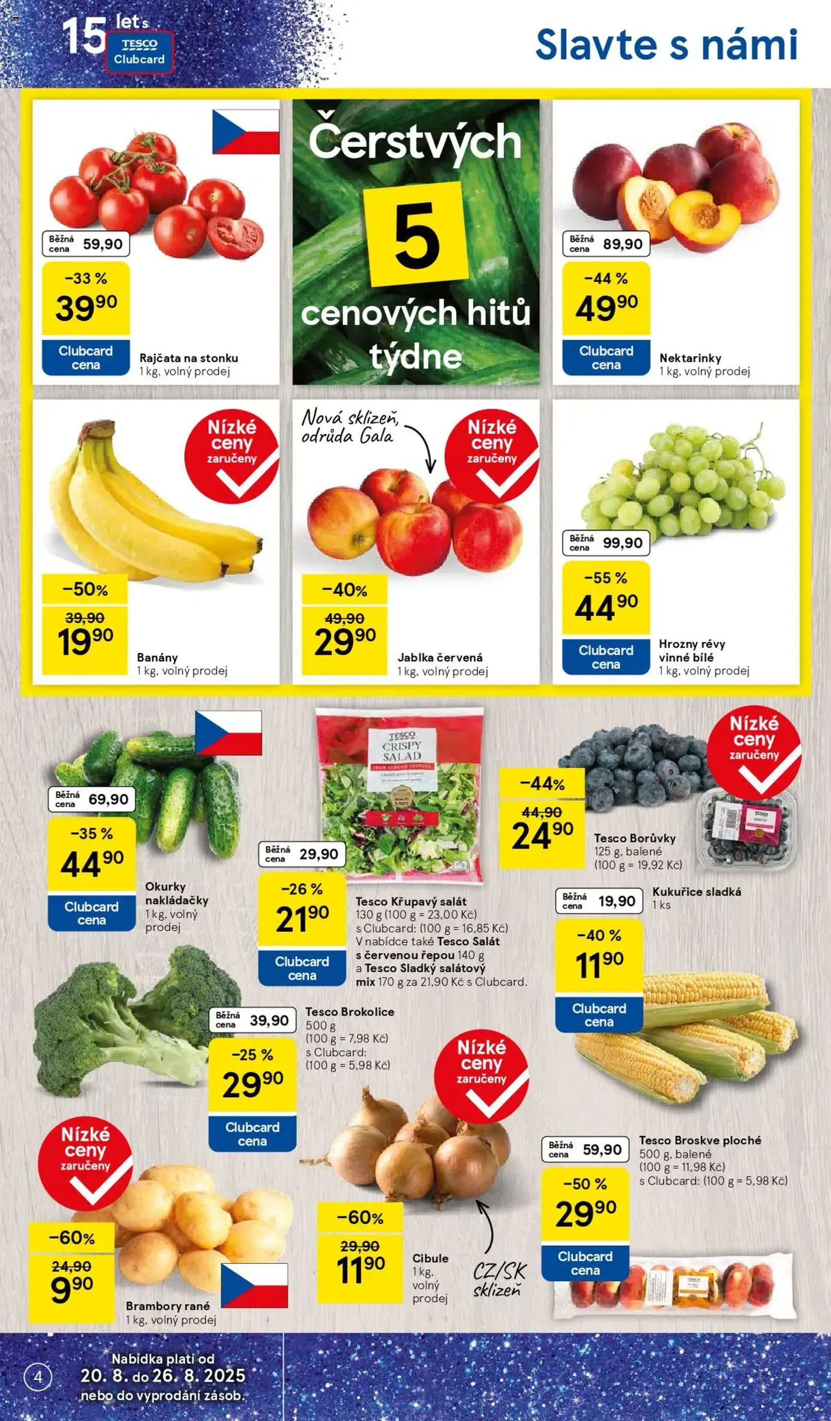 Tesco leták - Hypermarket - platný leták od 20.08.2025 strana 4 z 34 Tesco leták - Hypermarket - platný leták od 20.08.2025 strana 4 z 34