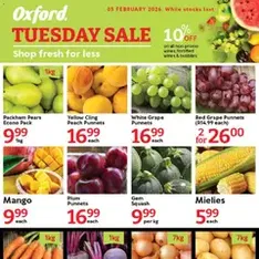 Oxford Freshmarket - Tuesday Sale - Flyer preview valid from 02/02/2026