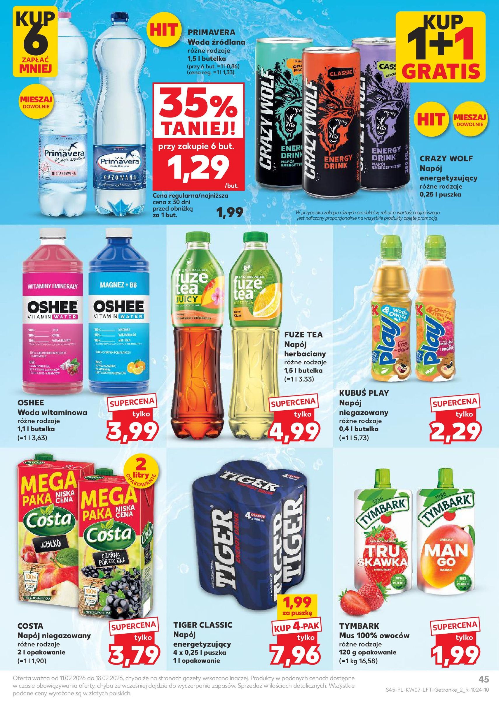 Kaufland gazetka - ważny gazetka od 11.02.2026 strona 45 z 65