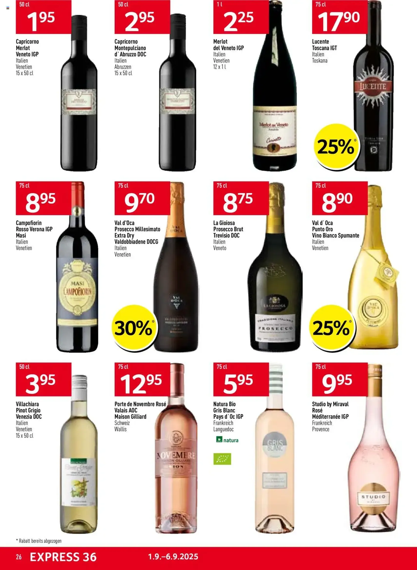 Prodega Aktionen - Gültiger Prospekt ab 01.09.2025, Seite 26 von insgesamt 40 Prodega Aktionen - Gültiger Prospekt ab 01.09.2025, Seite 26 von insgesamt 40