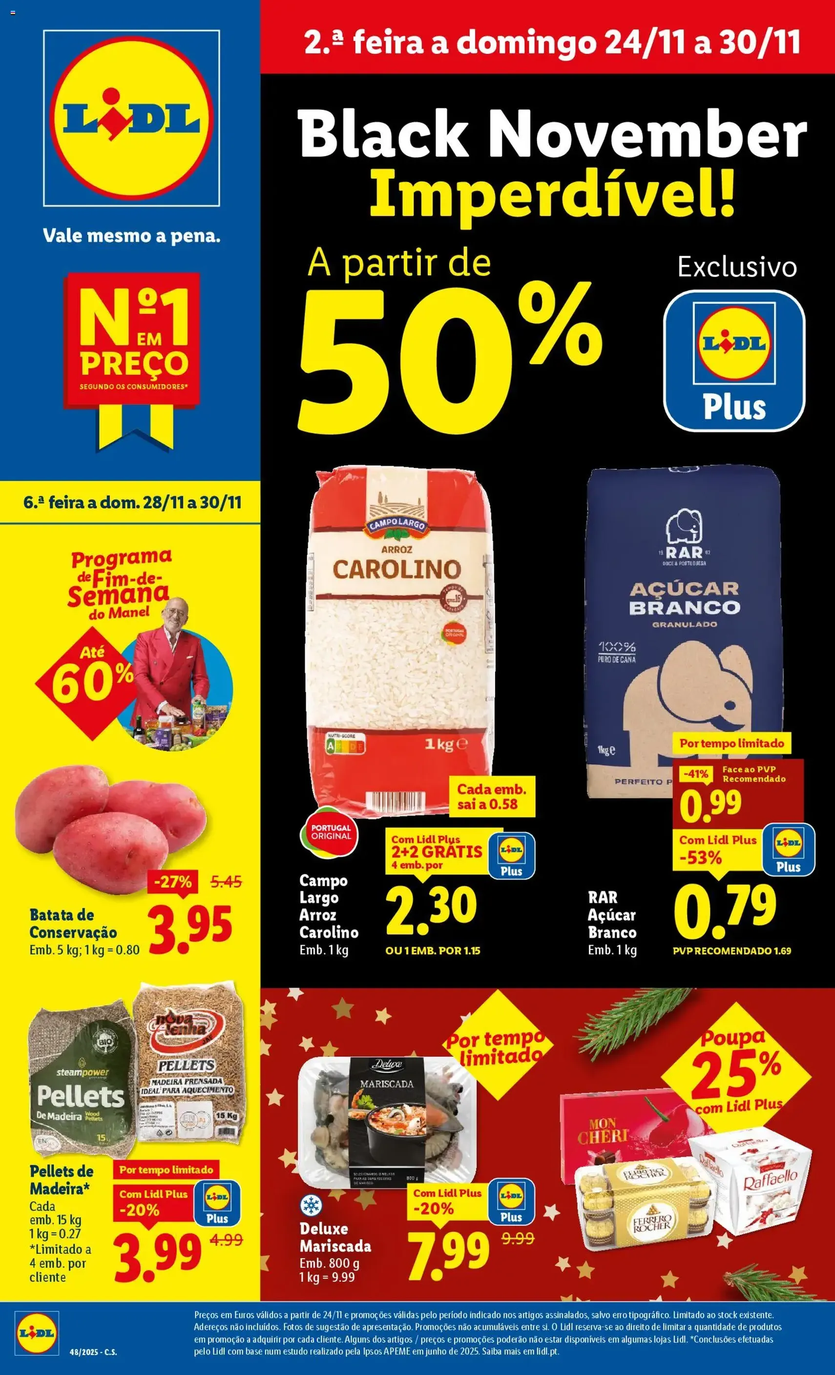 Lidl Black Friday - folheto válido a partir de 24/11/2025 página 1 de 48