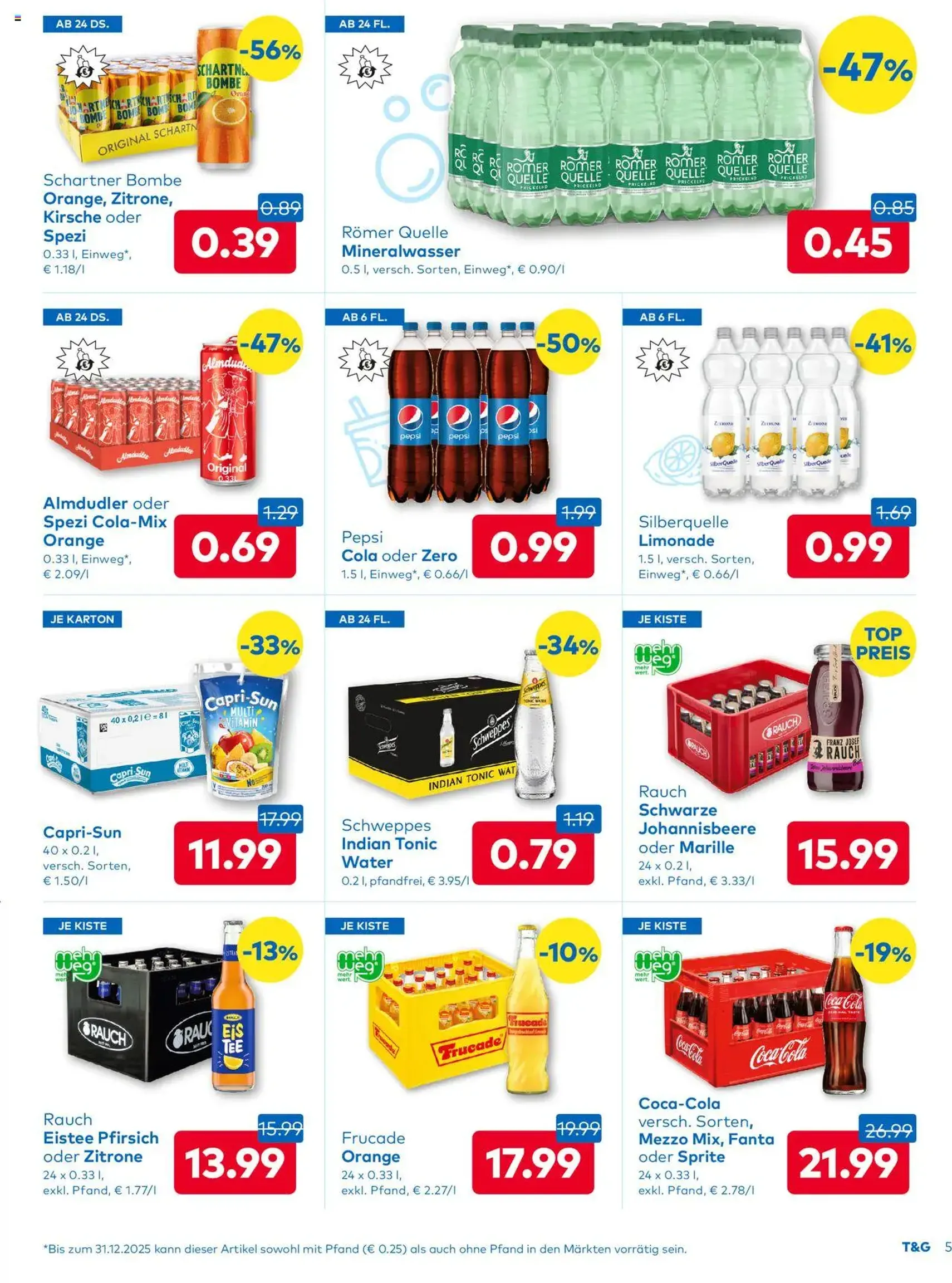 T&G Flugblatt - Gültiger Prospekt ab 13.08.2025, Seite 5 von insgesamt 8