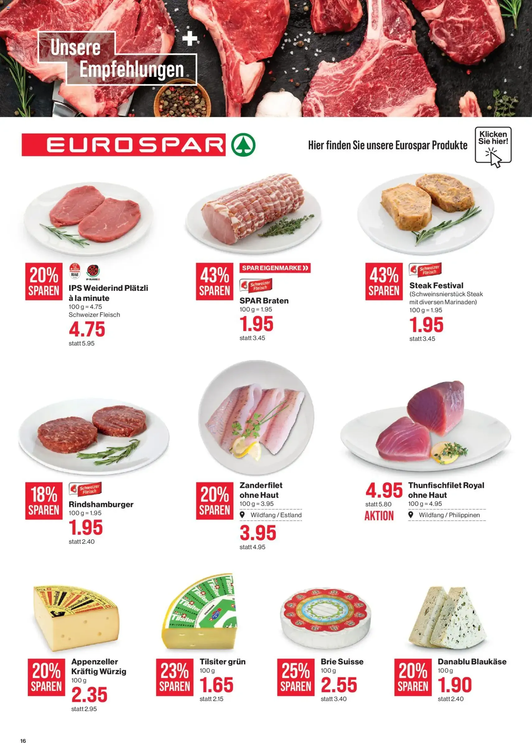 SPAR aktionen - Gültiger Prospekt ab 11.06.2026, Seite 16 von insgesamt 18