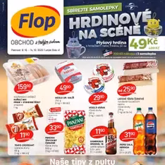 Flop leták - náhled letáku platný od 08.10.2025