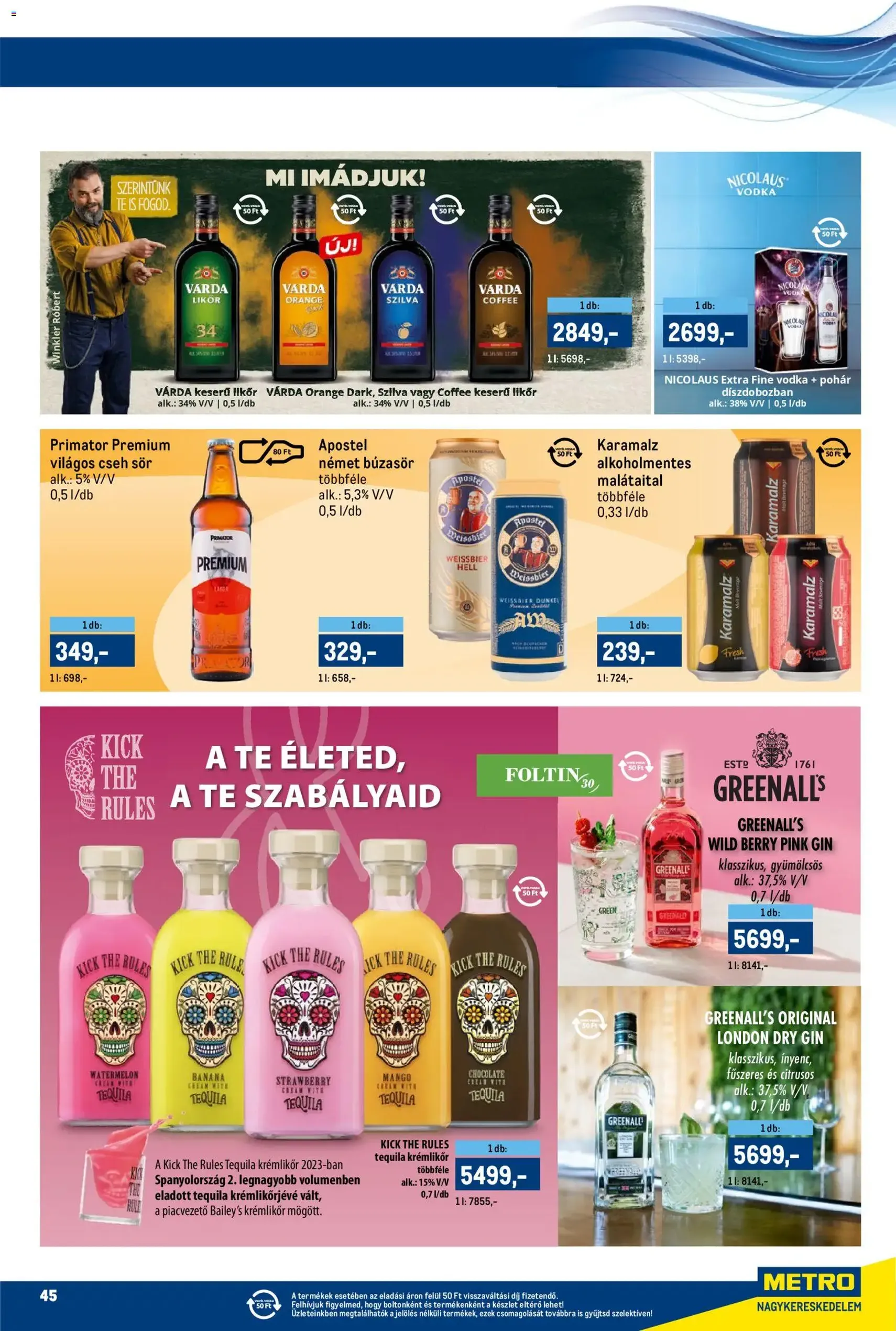 Metro Akciós újság - 2025.11.15. érvényes szórólap 45 oldal 55 oldalból