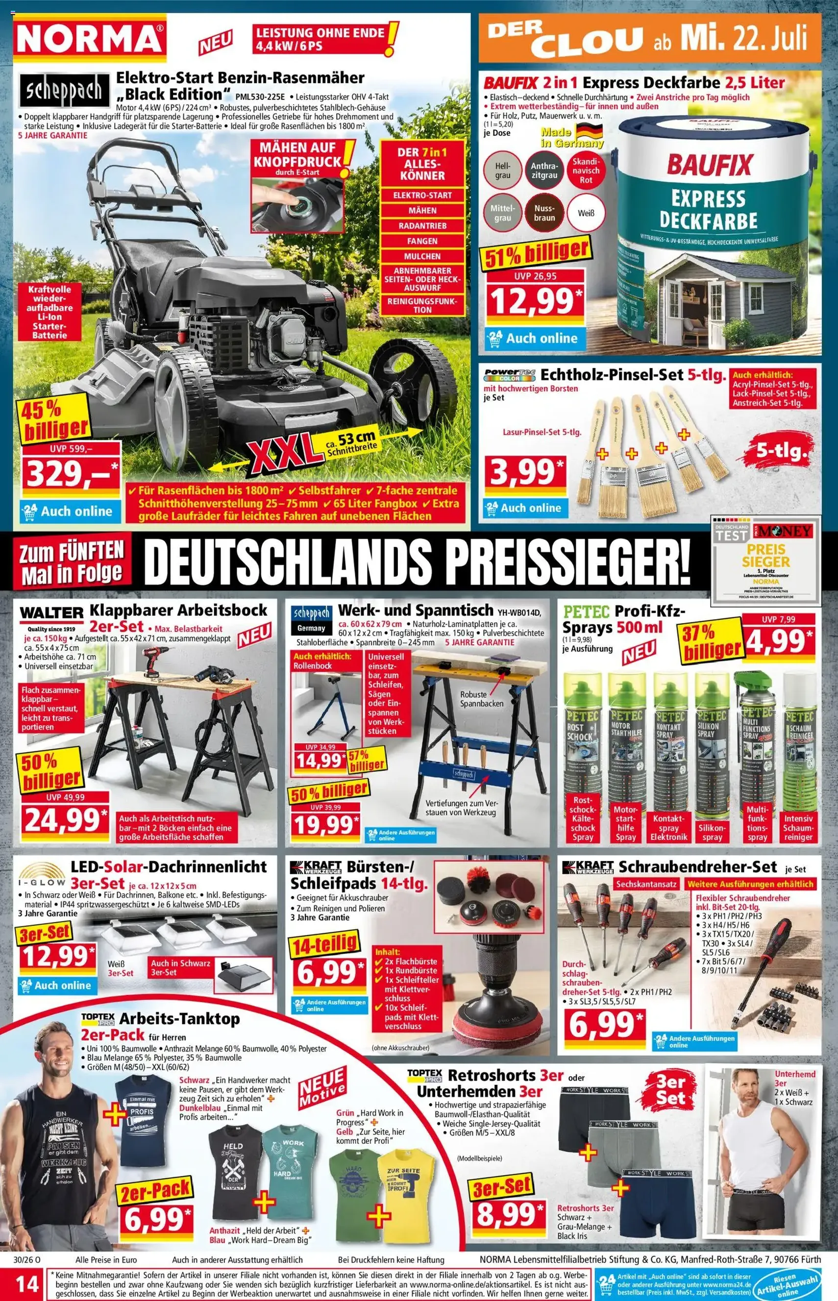 Norma Prospekt - Gültiger Prospekt ab 20.07.2026, Seite 14 von insgesamt 19