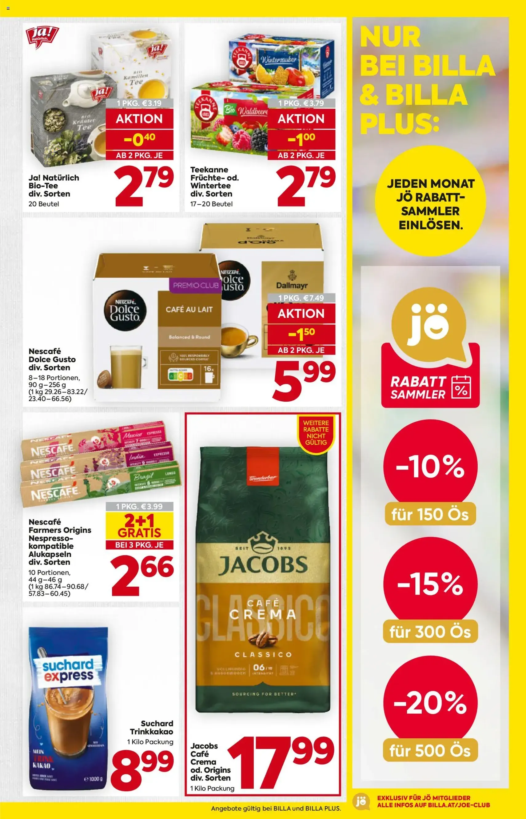 Billa Flugblatt - Gültiger Prospekt ab 29.01.2026, Seite 17 von insgesamt 20
