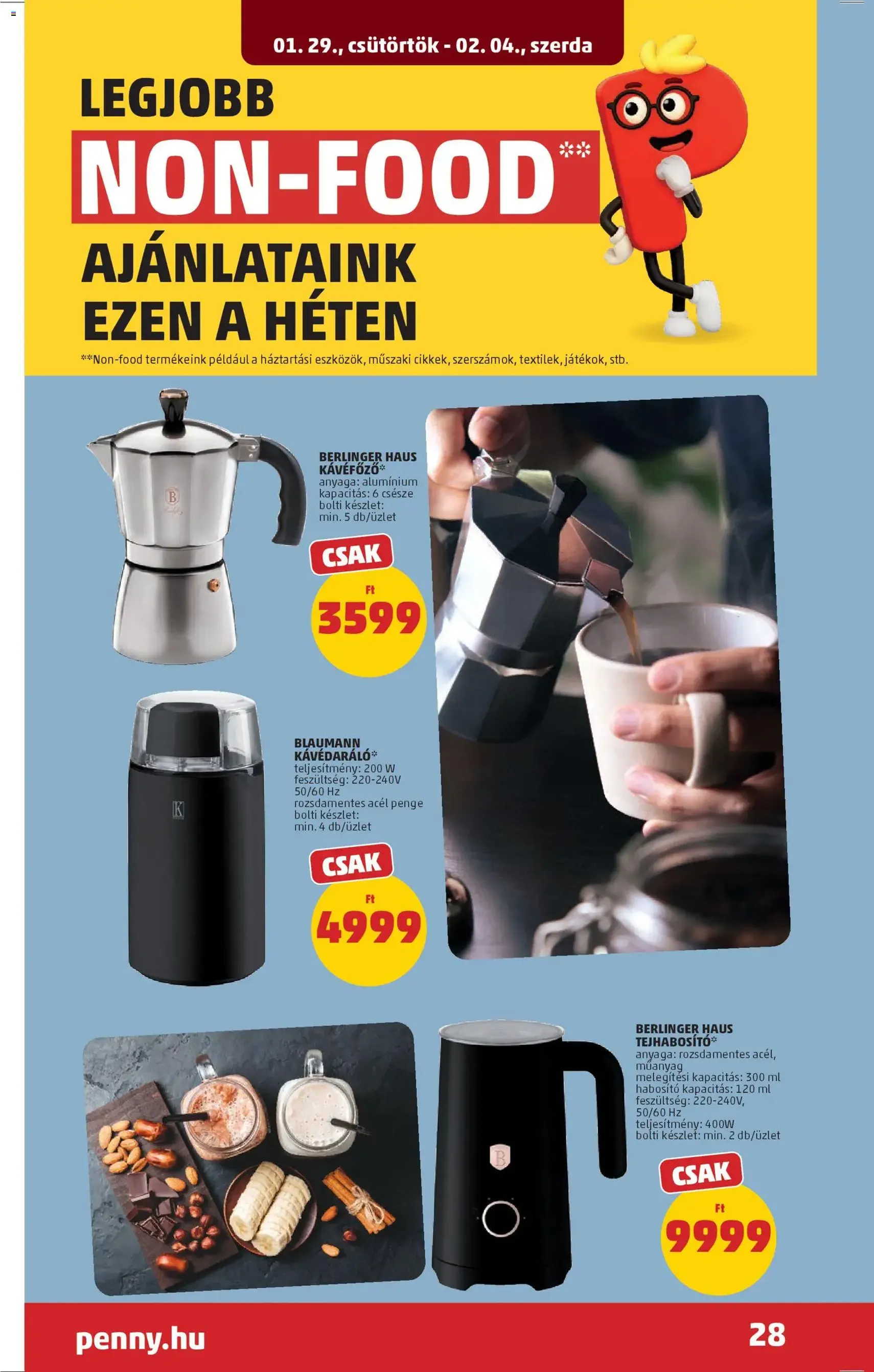 PENNY Akciós újság - 2026.01.29. érvényes szórólap 32 oldal 42 oldalból