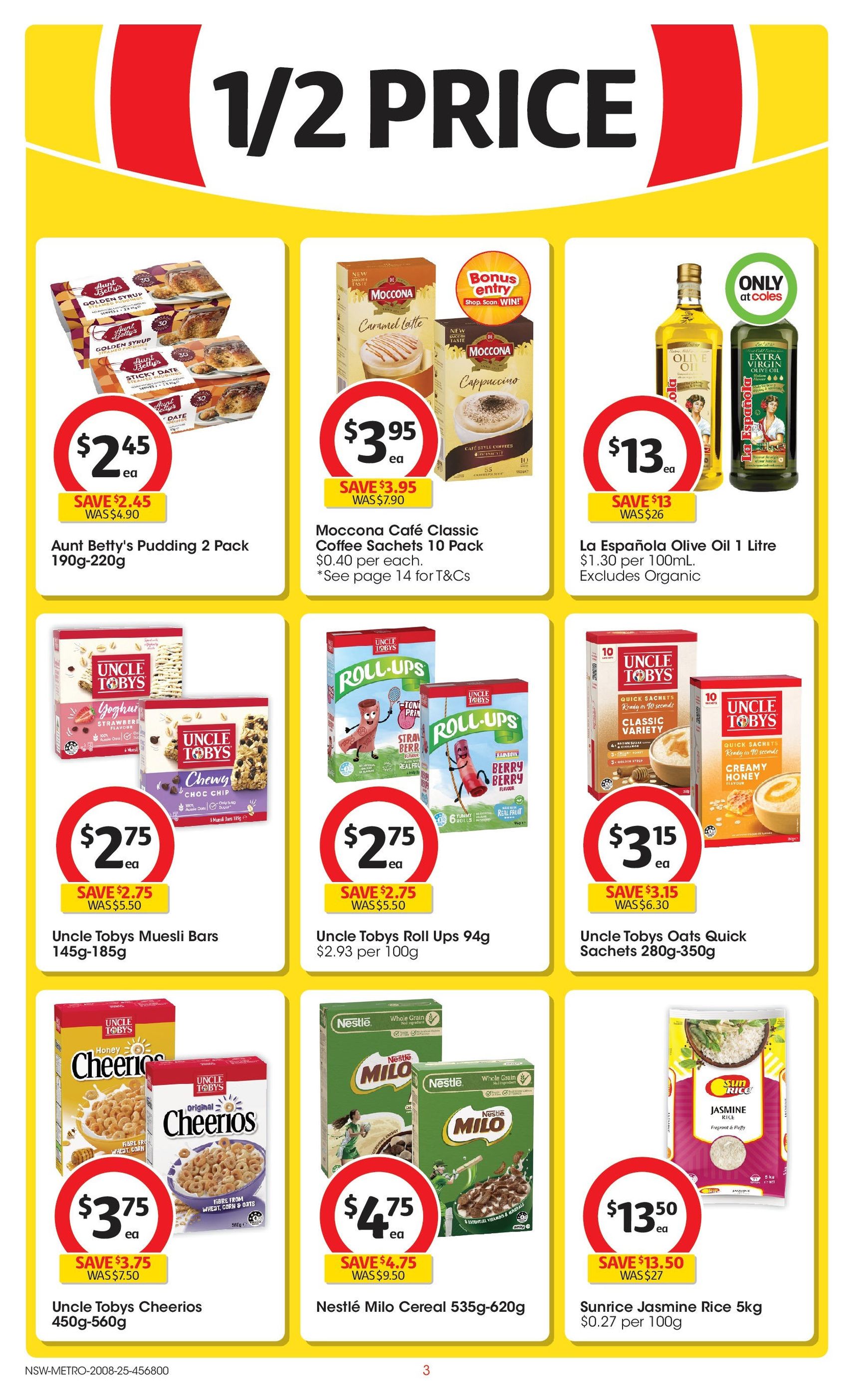 Coles Catalogue NSW - valid flyer from 20/08/2025, page 3 of 45 Coles Catalogue NSW - valid flyer from 20/08/2025, page 3 of 45