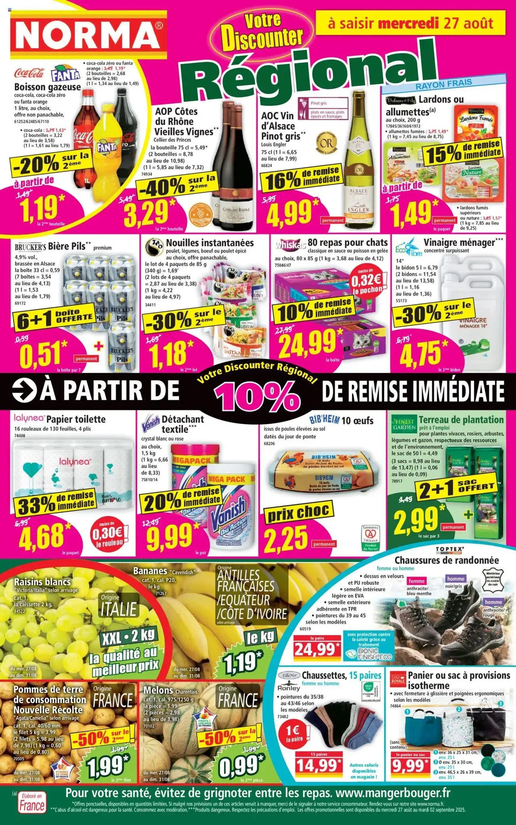Norma catalogue - brochure valable à partir du 27/08/2025, page 1 sur 12