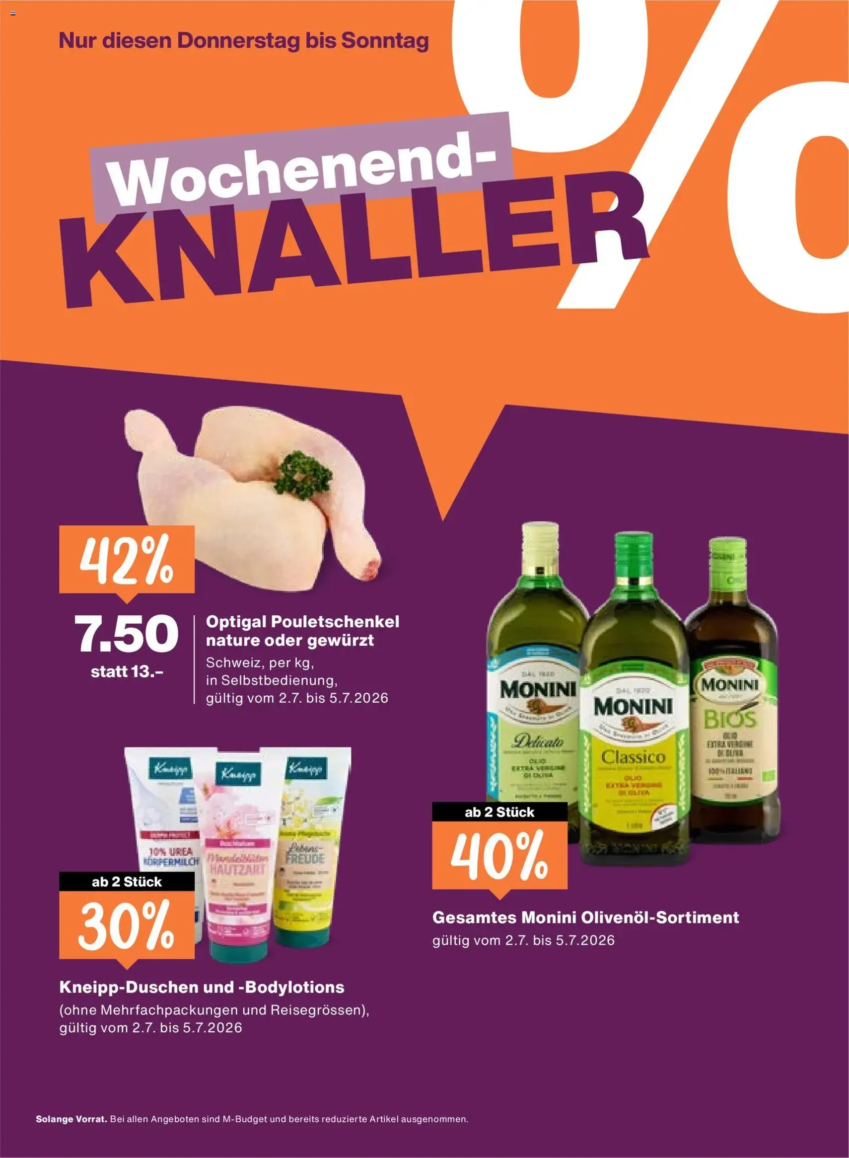 Migros aktionen - Gültiger Prospekt ab 02.07.2026, Seite 24 von insgesamt 24