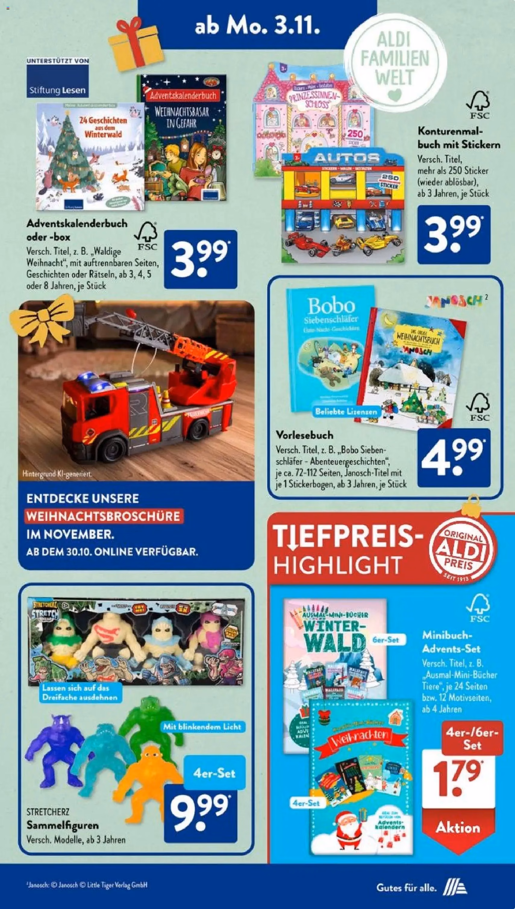 Aldi Süd Prospekt - Gültiger Prospekt ab 03.11.2025, Seite 13 von insgesamt 39 Aldi Süd Prospekt - Gültiger Prospekt ab 03.11.2025, Seite 13 von insgesamt 39