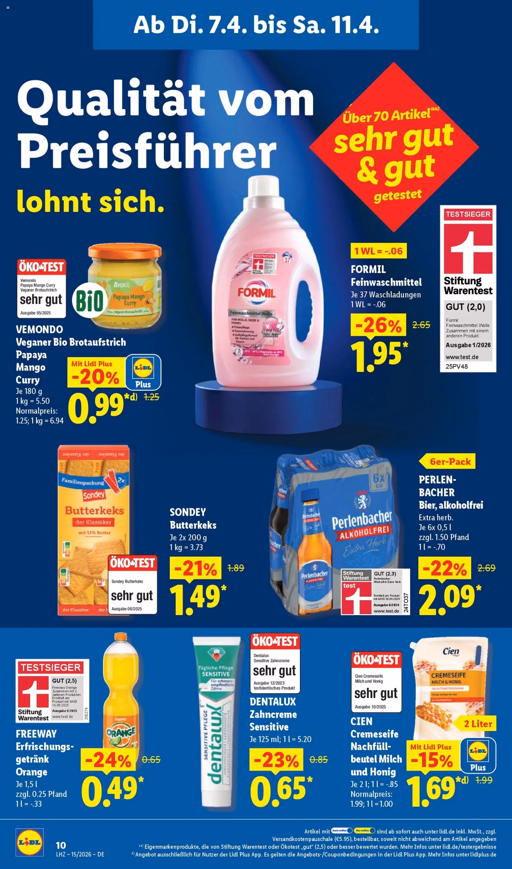 Lidl Prospekt - Gültiger Prospekt ab 07.04.2026, Seite 20 von insgesamt 68