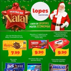 Lopes Supermercados - Ofertas de Natal - pré-visualização do folheto, válido a partir de 19/12/2025
