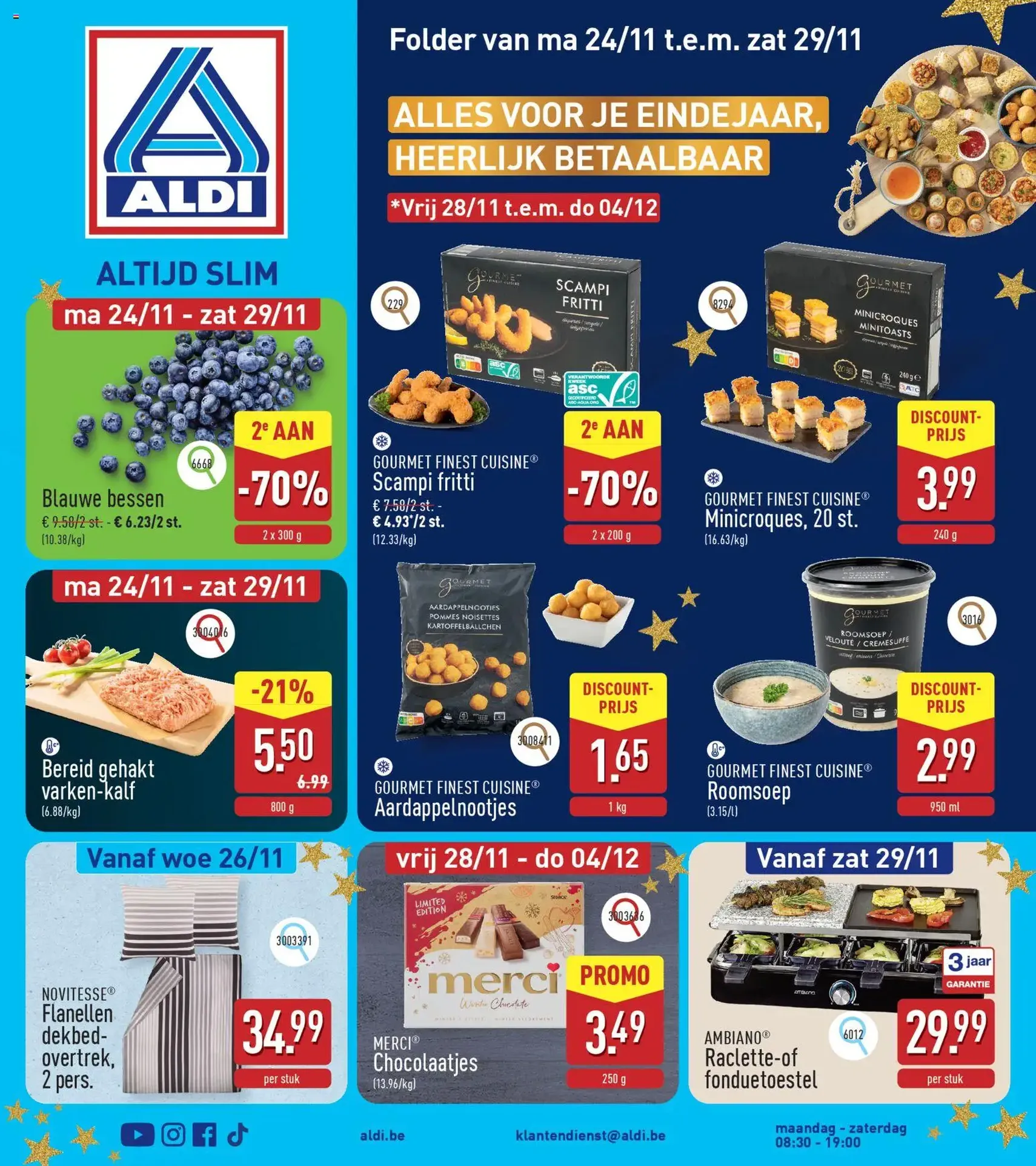 Aldi folder week 47 - geldige folder vanaf 24/11/2025 pagina 1 van 32