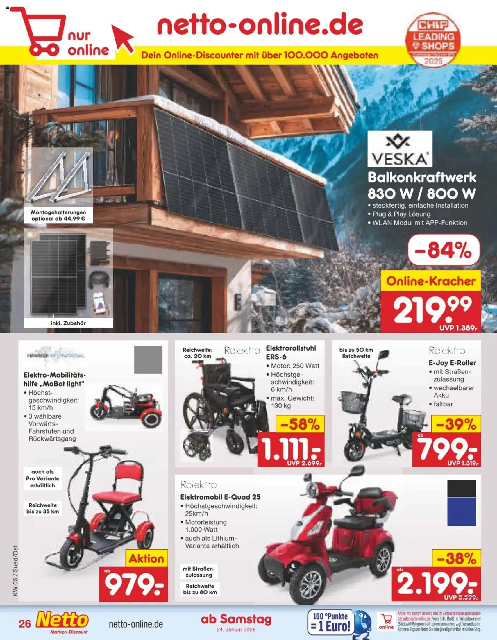 Netto Marken-Discount Prospekt - Gültiger Prospekt ab 26.01.2026, Seite 32 von insgesamt 57