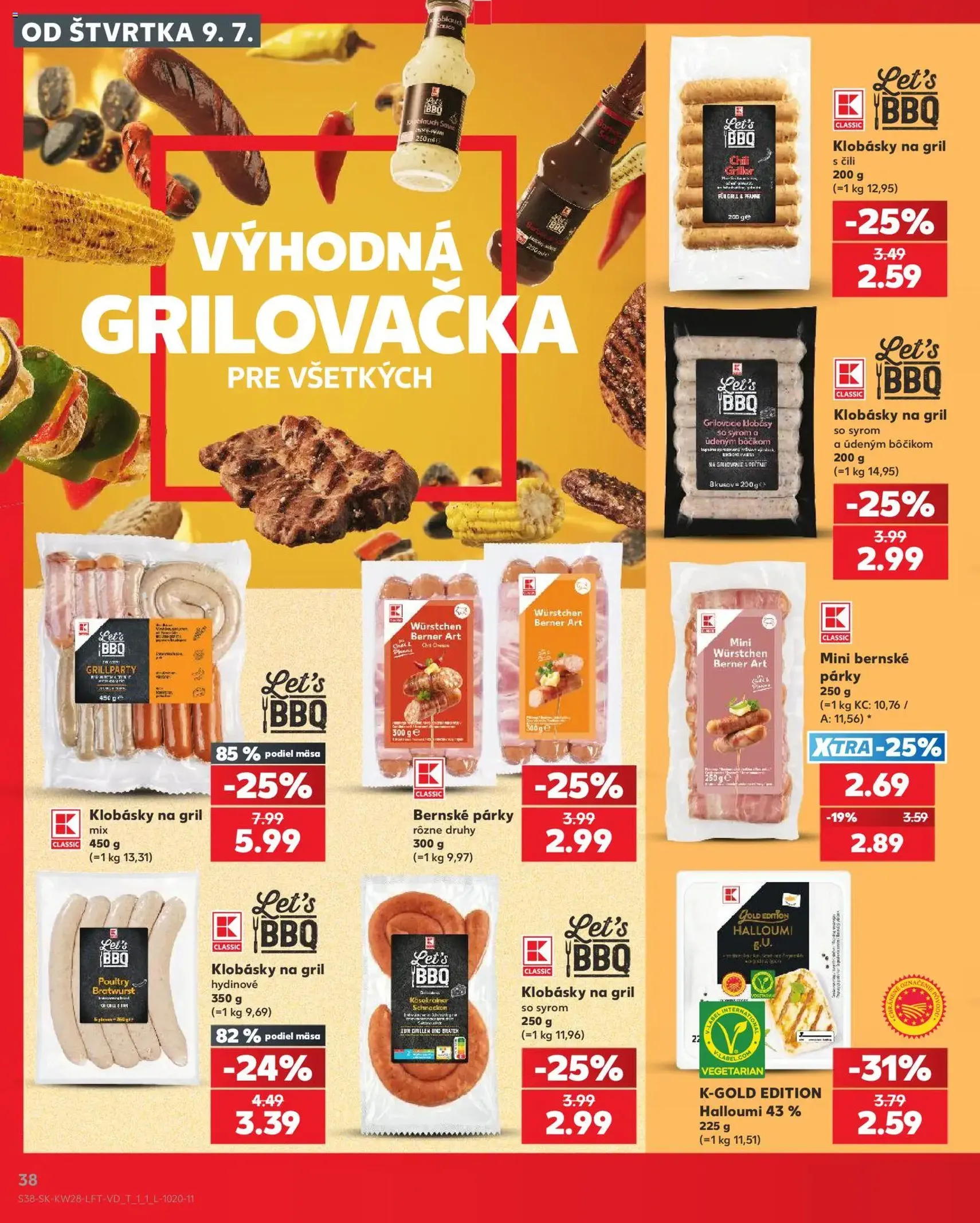 Kaufland leták - platný leták od 09.07.2026 strana 38 z 82