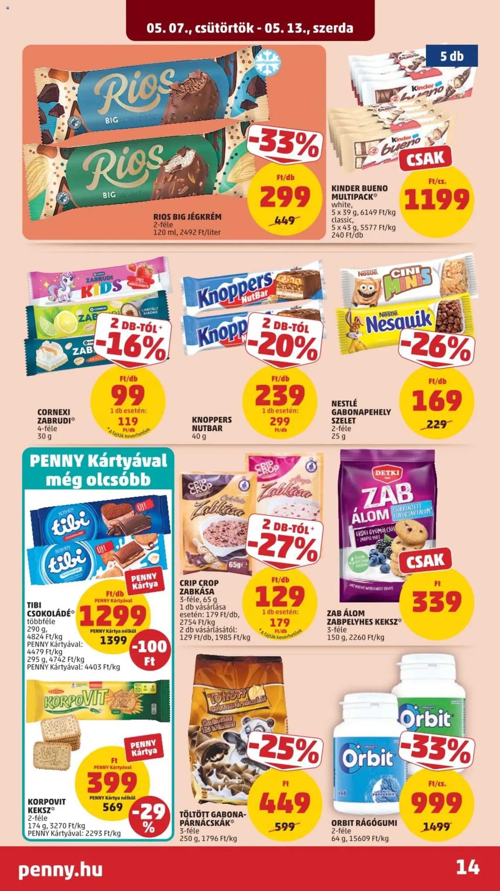 PENNY akciós újság - 2026.05.07. érvényes szórólap 17 oldal 41 oldalból