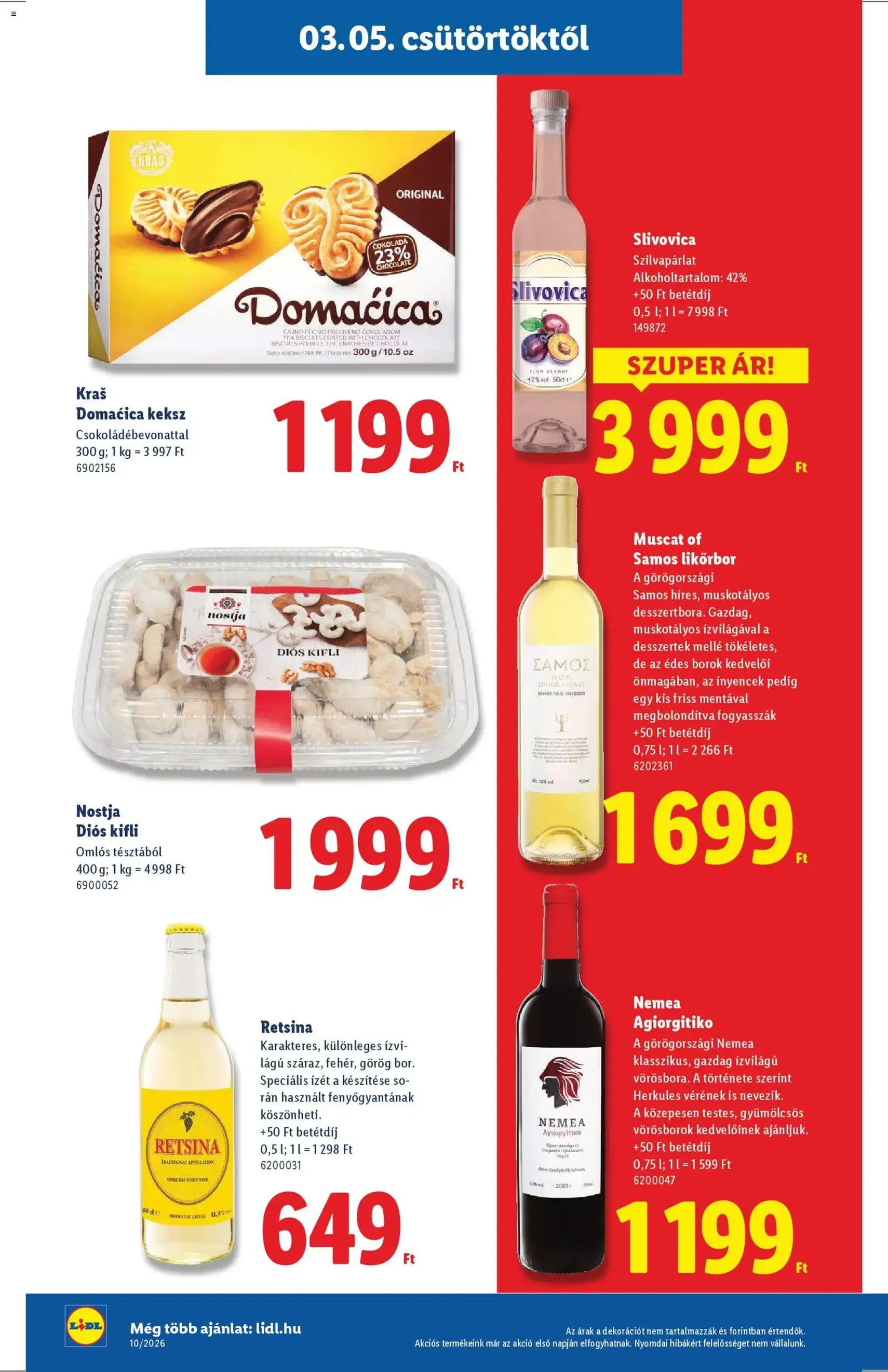 Lidl akciós újság - 2026.03.05. érvényes szórólap 22 oldal 64 oldalból