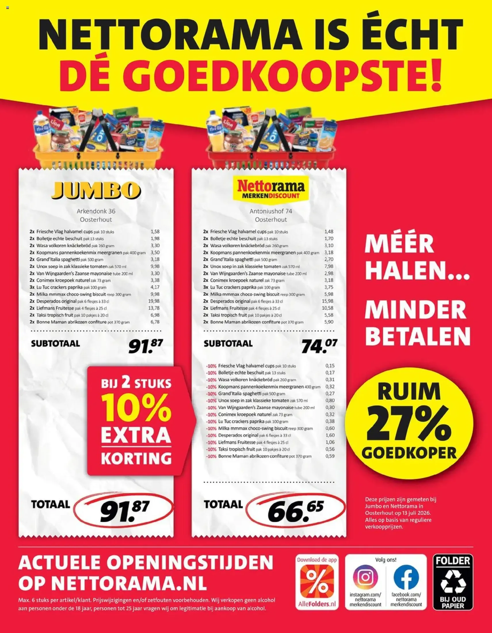 Nettorama folder - geldige folder vanaf 27-07-2026 pagina 34 van 35