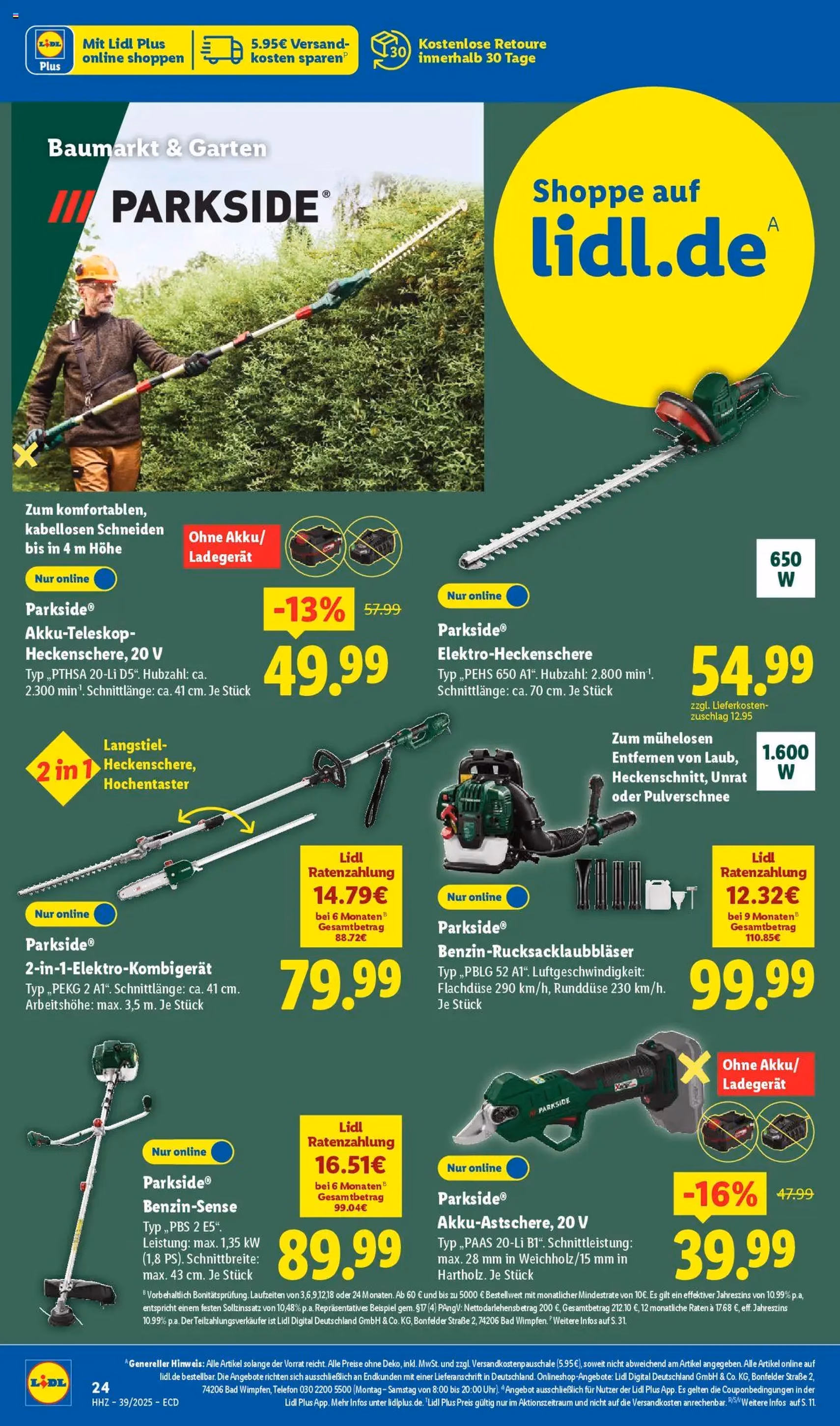 Lidl Prospekt - Gültiger Prospekt ab 22.09.2025, Seite 34 von insgesamt 68