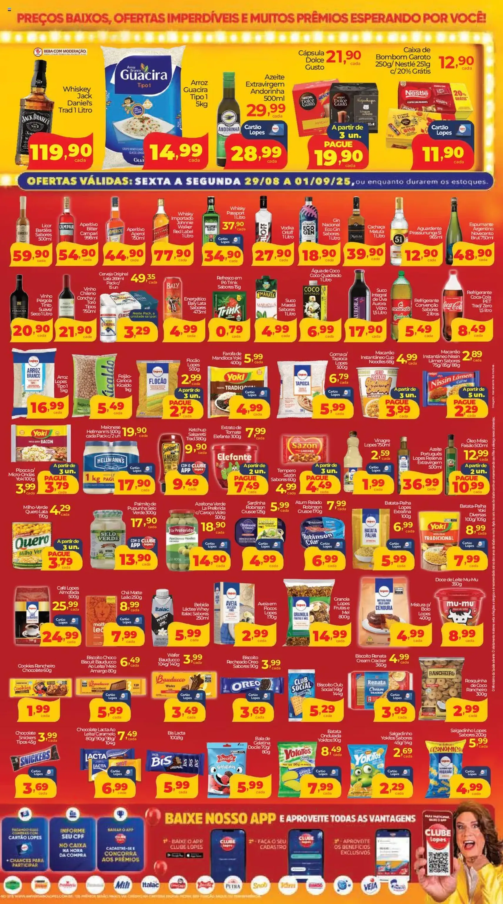 Lopes Supermercados - Ofertas da semana - folheto válido a partir de 29/08/2025 página 3 de 4