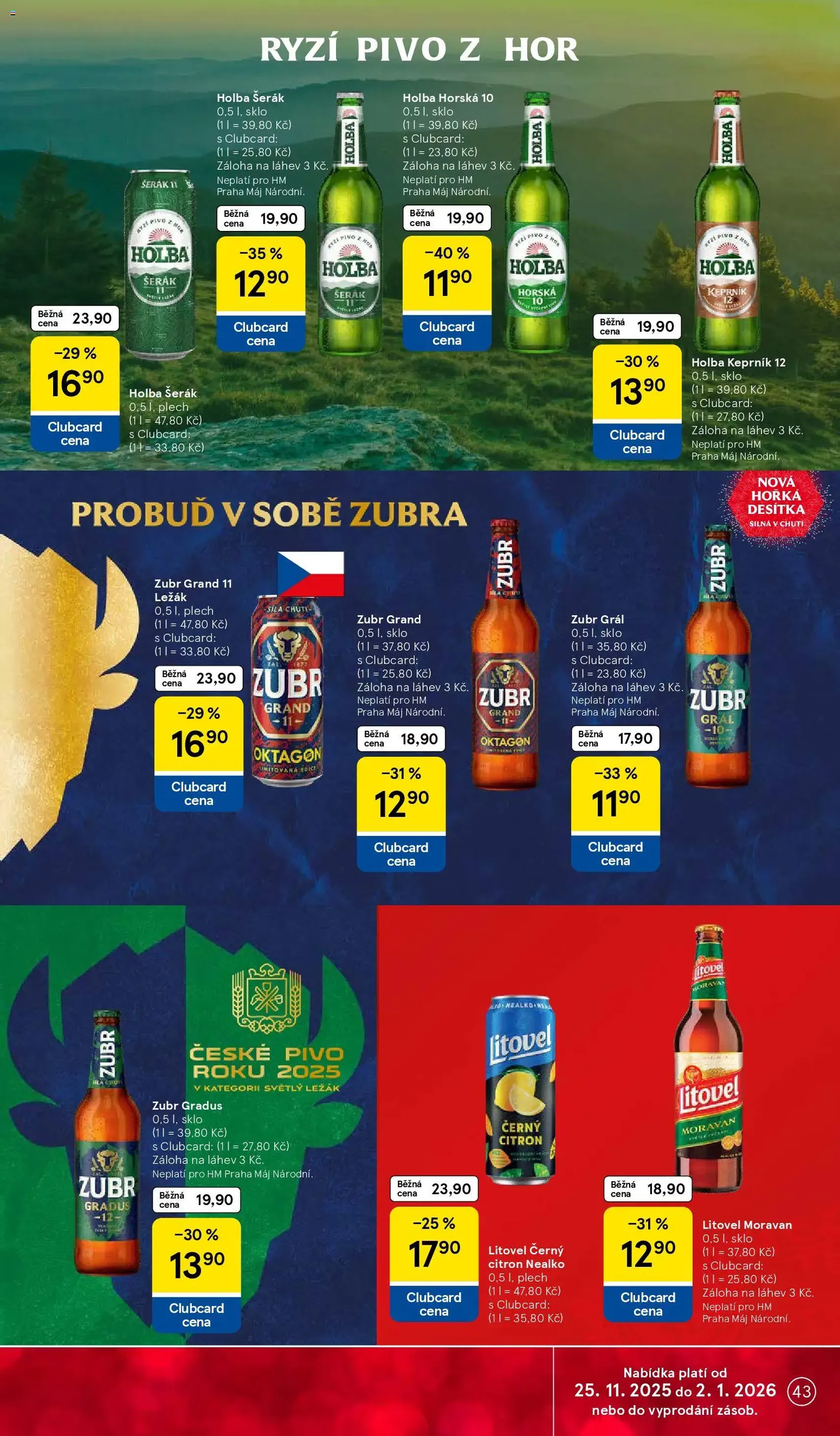 Tesco leták - Hypermarket - platný leták od 03.12.2025 strana 43 z 44