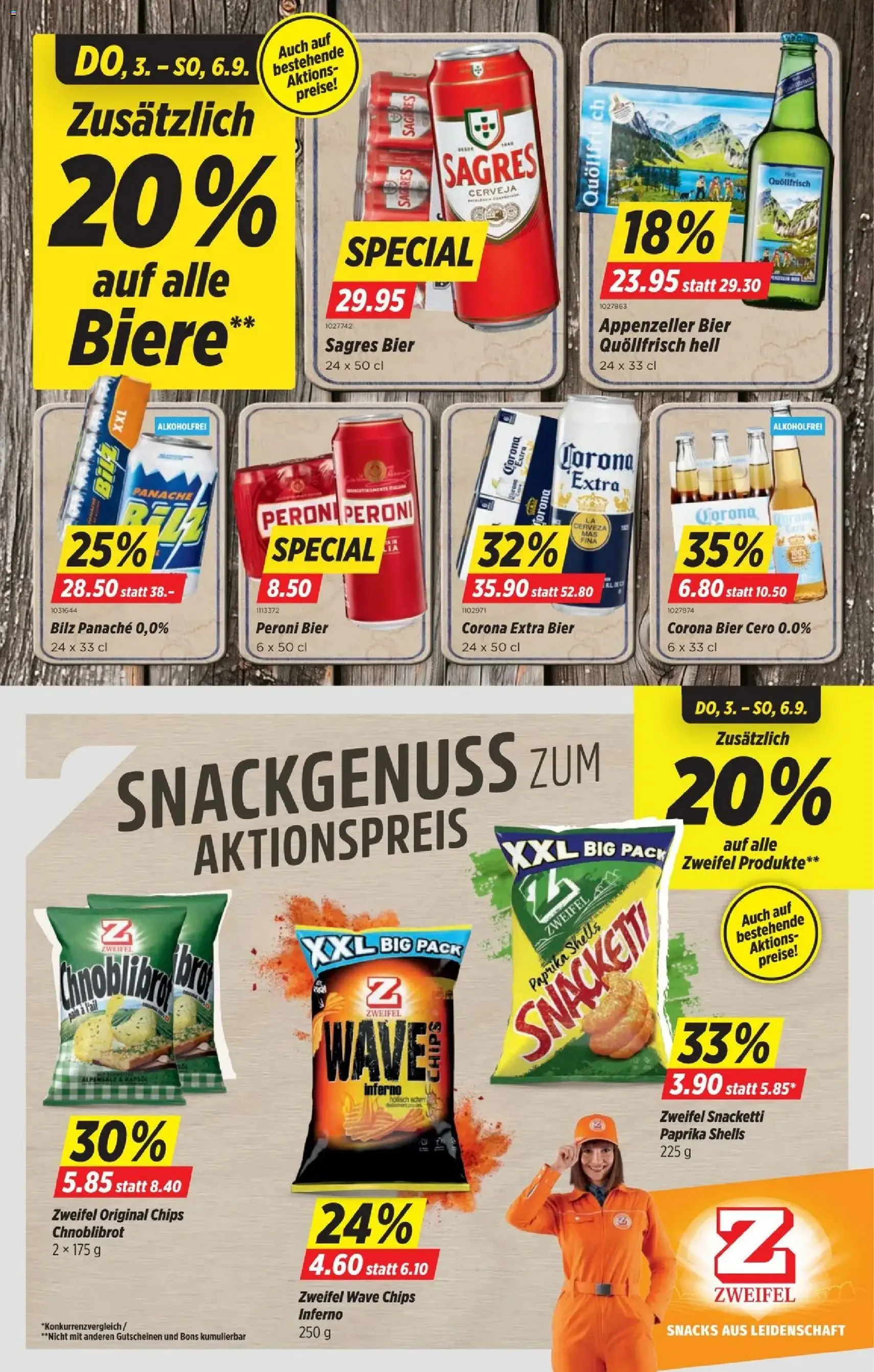 Denner aktionen - Gültiger Prospekt ab 03.09.2026, Seite 9 von insgesamt 20