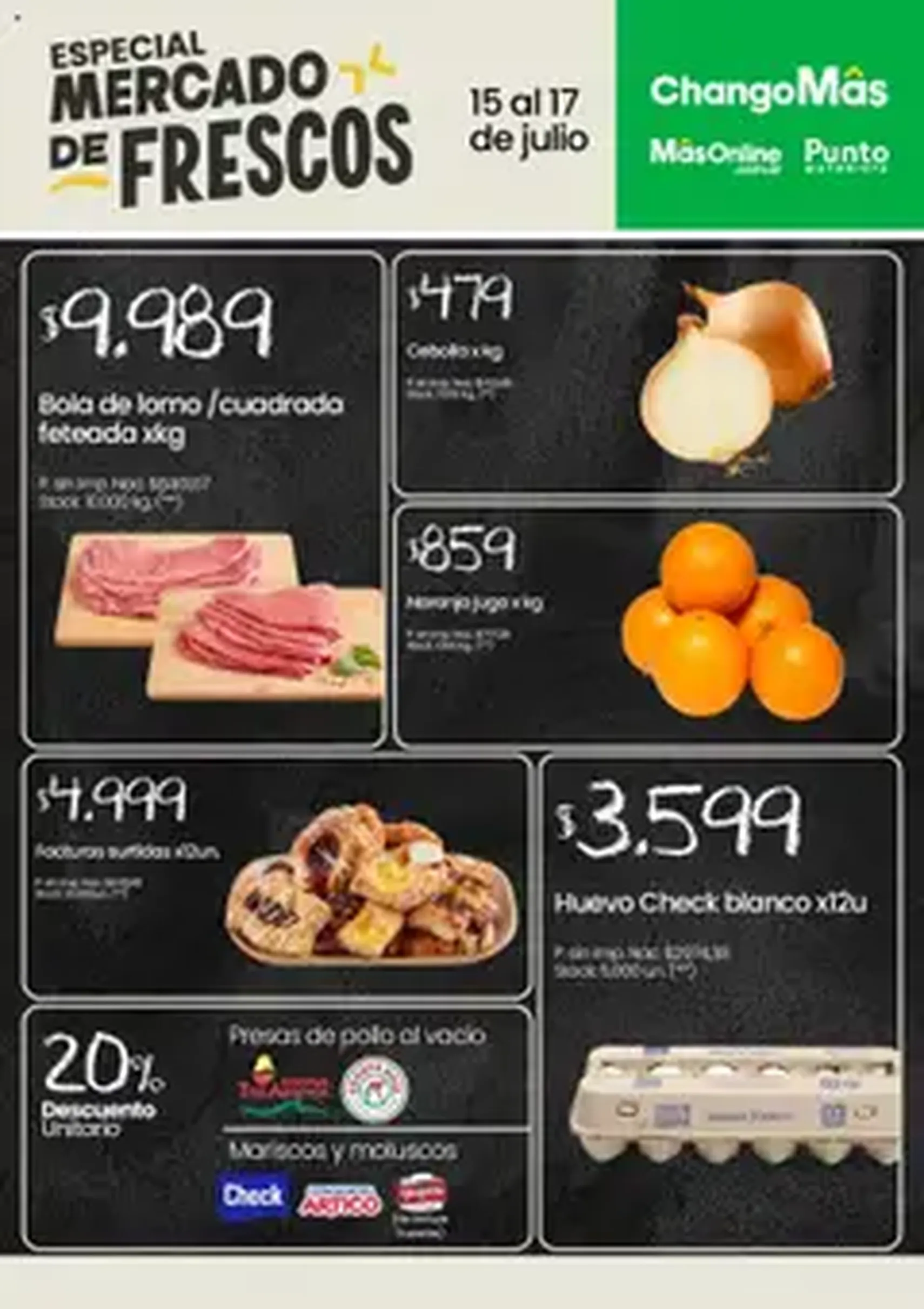 Punto Mayorista Especial mercado de frescos - folleto válido desde 15/07/2025 página 1 de 1