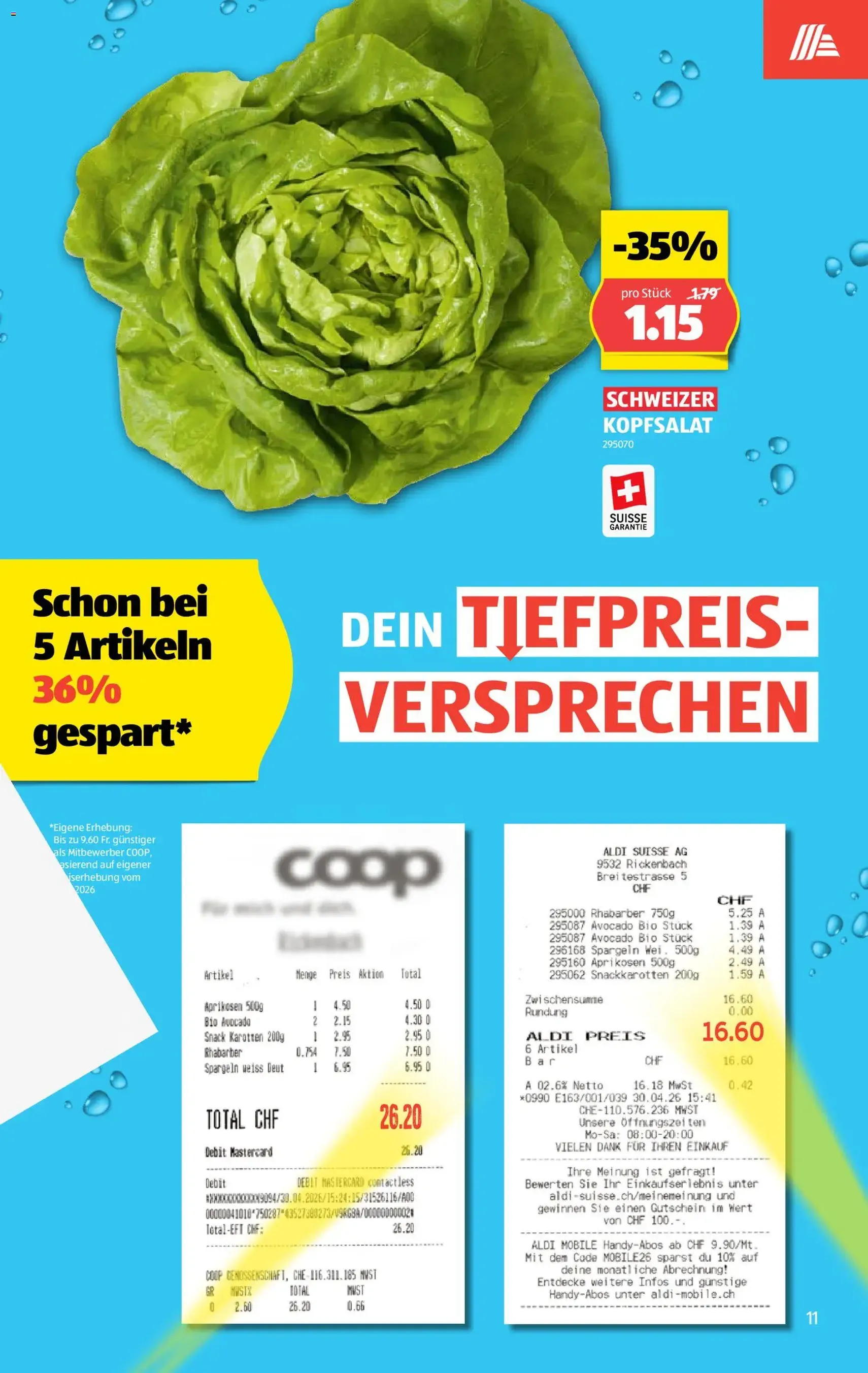 Aldi aktionen - Gültiger Prospekt ab 04.06.2026, Seite 11 von insgesamt 39