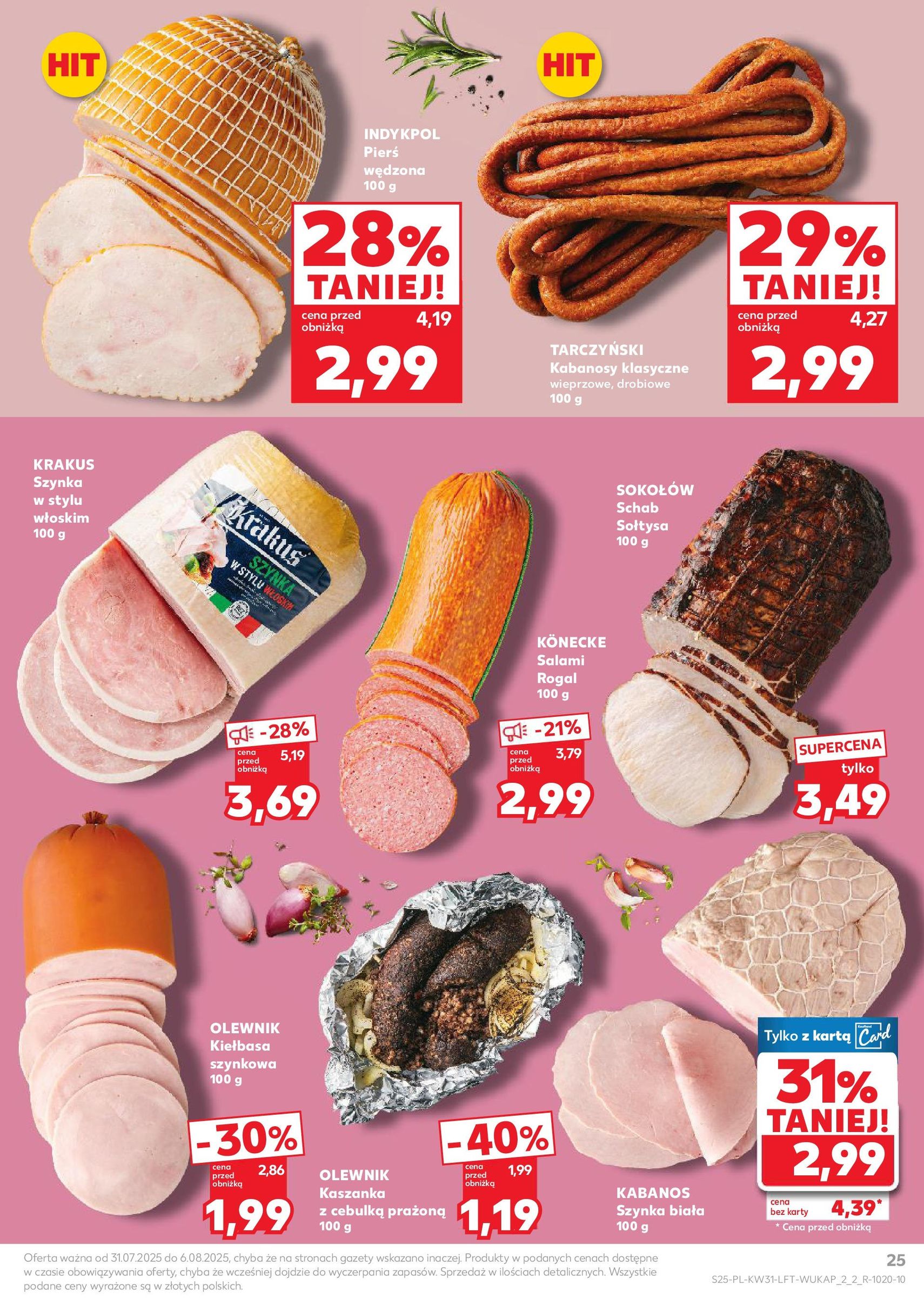 Kaufland gazetka - ważny gazetka od 31.07.2025 strona 25 z 54 Kaufland gazetka - ważny gazetka od 31.07.2025 strona 25 z 54