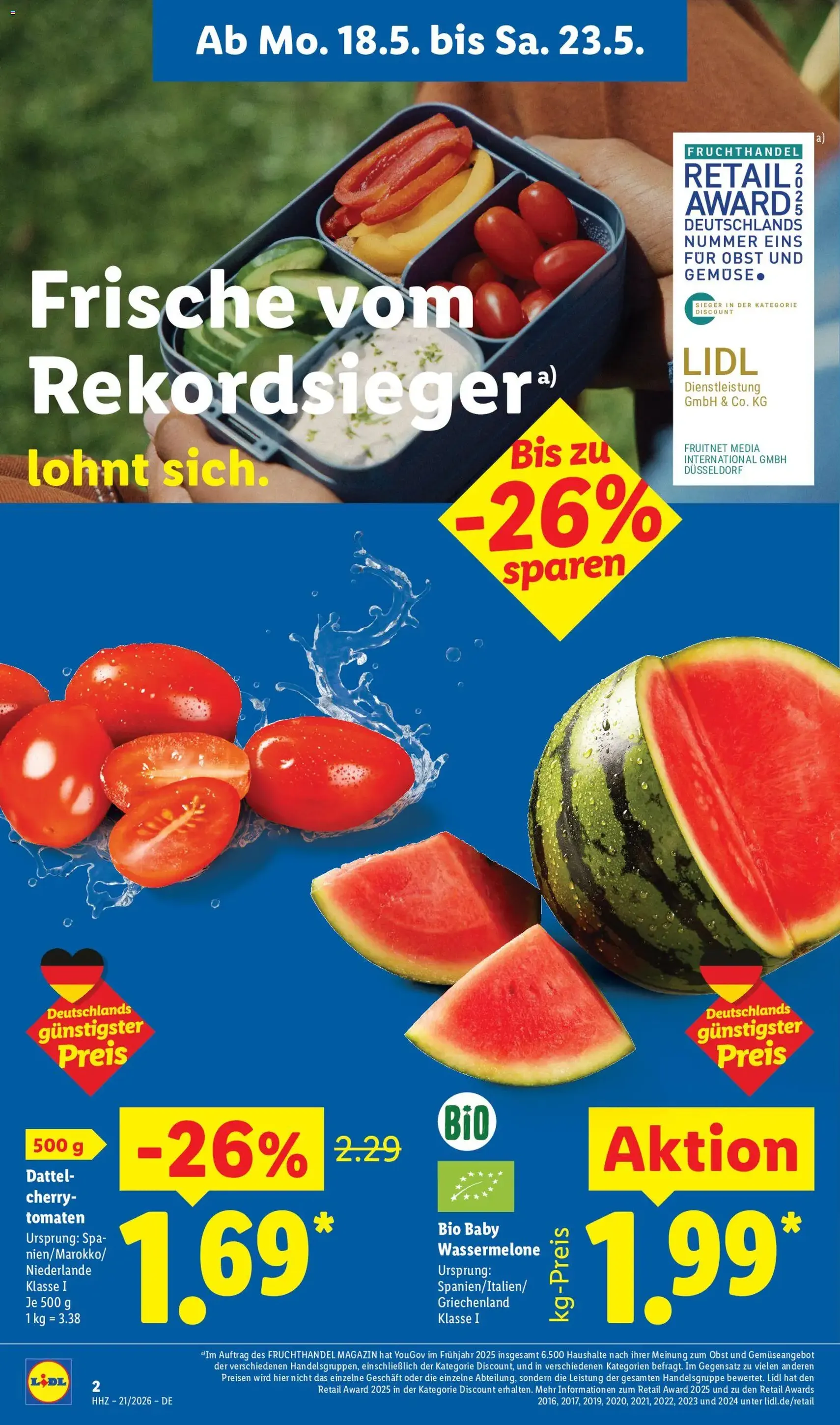 Lidl Prospekt - Gültiger Prospekt ab 18.05.2026, Seite 6 von insgesamt 71