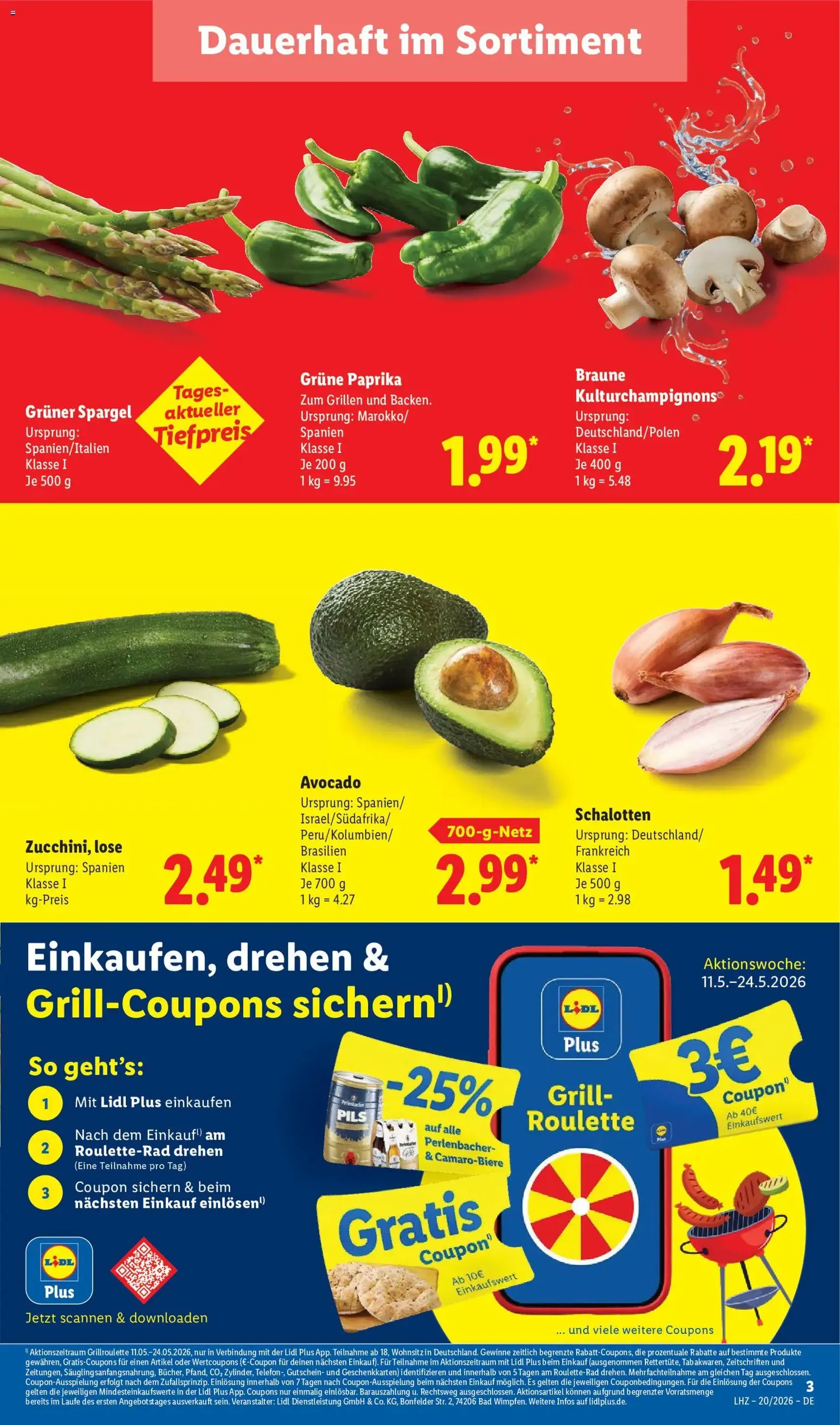 Lidl Prospekt - Gültiger Prospekt ab 11.05.2026, Seite 7 von insgesamt 73