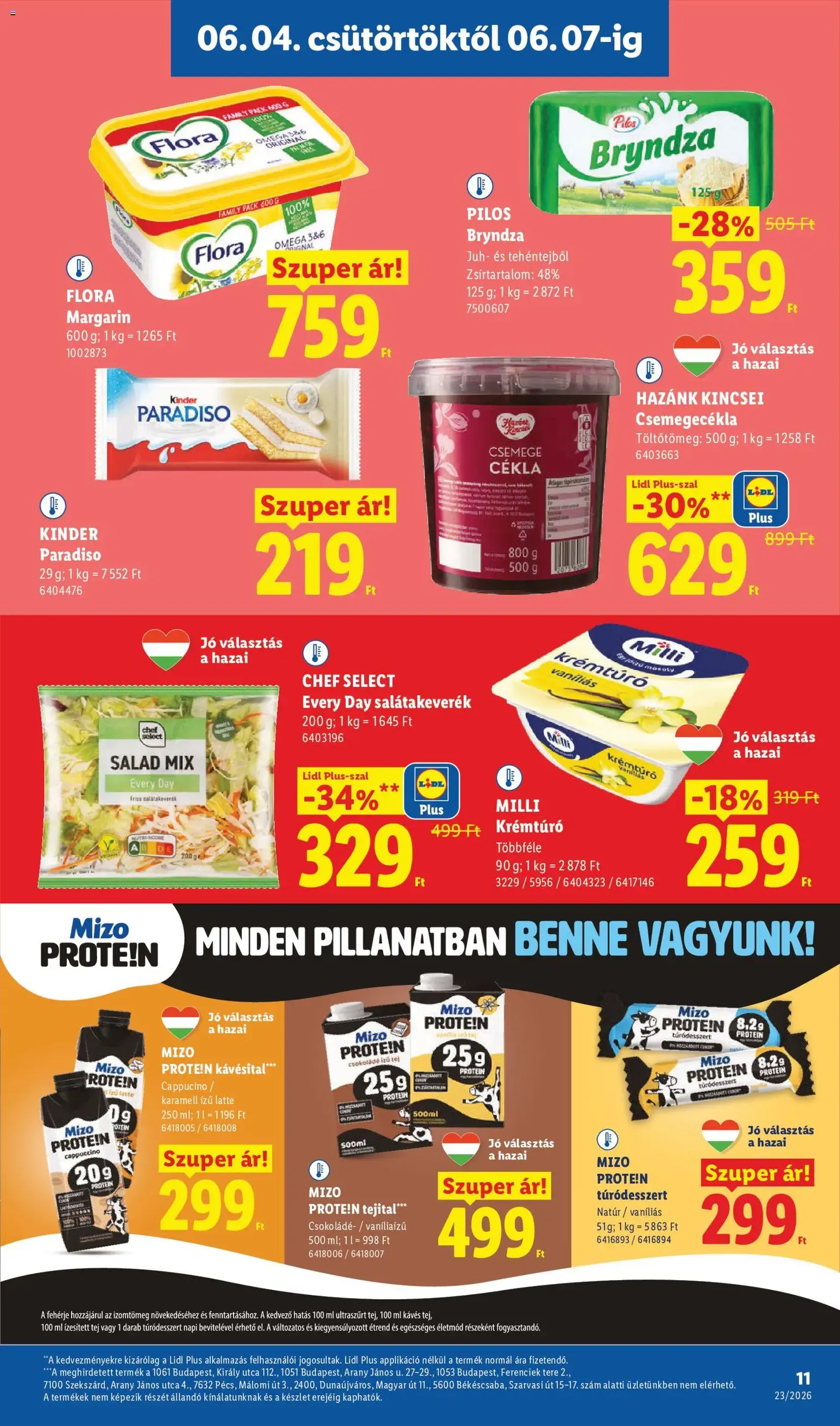 Lidl akciós újság - 2026.06.04. érvényes szórólap 11 oldal 80 oldalból