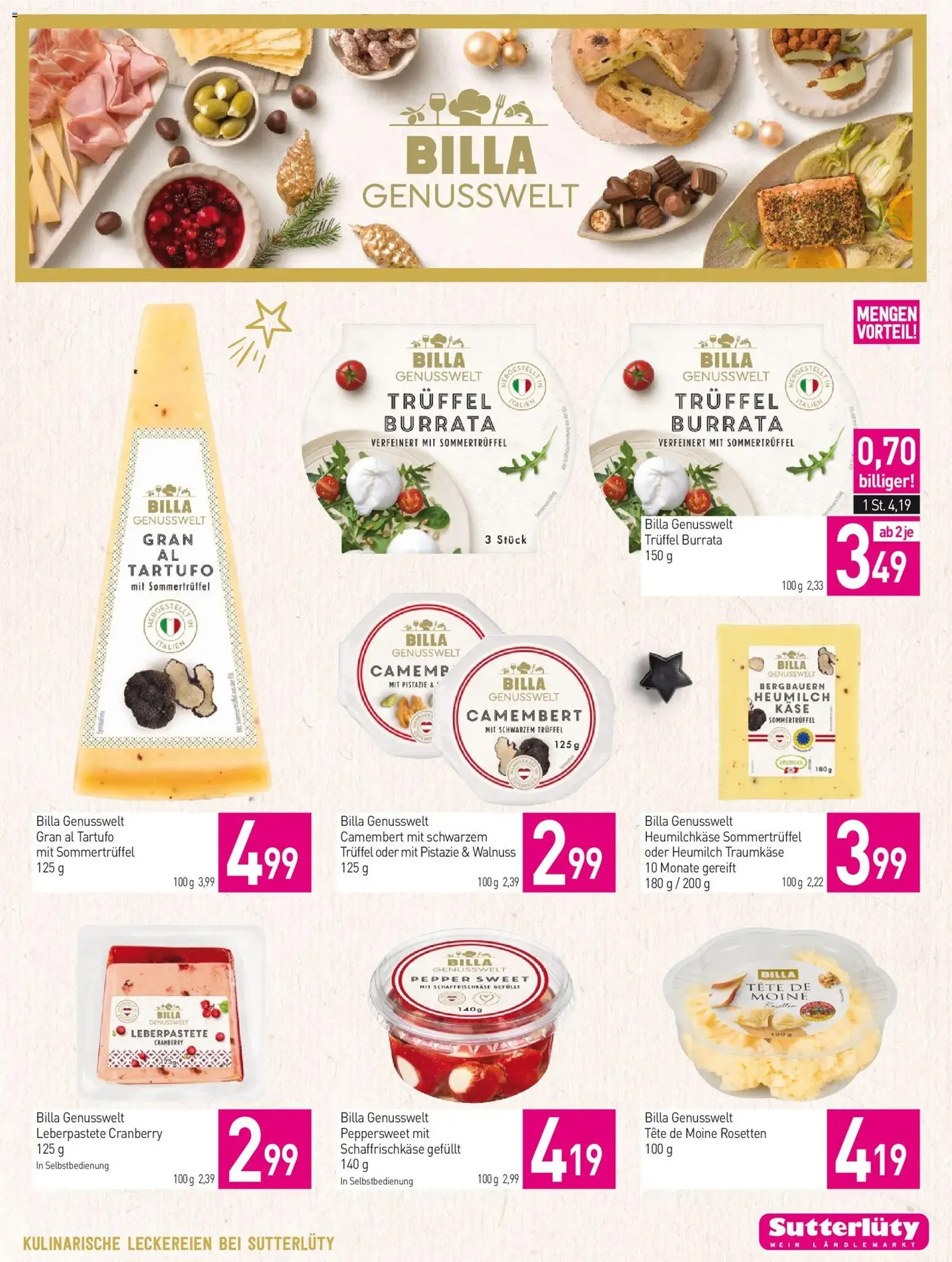 Sutterlüty Flugblatt - Gültiger Prospekt ab 27.12.2025, Seite 11 von insgesamt 28