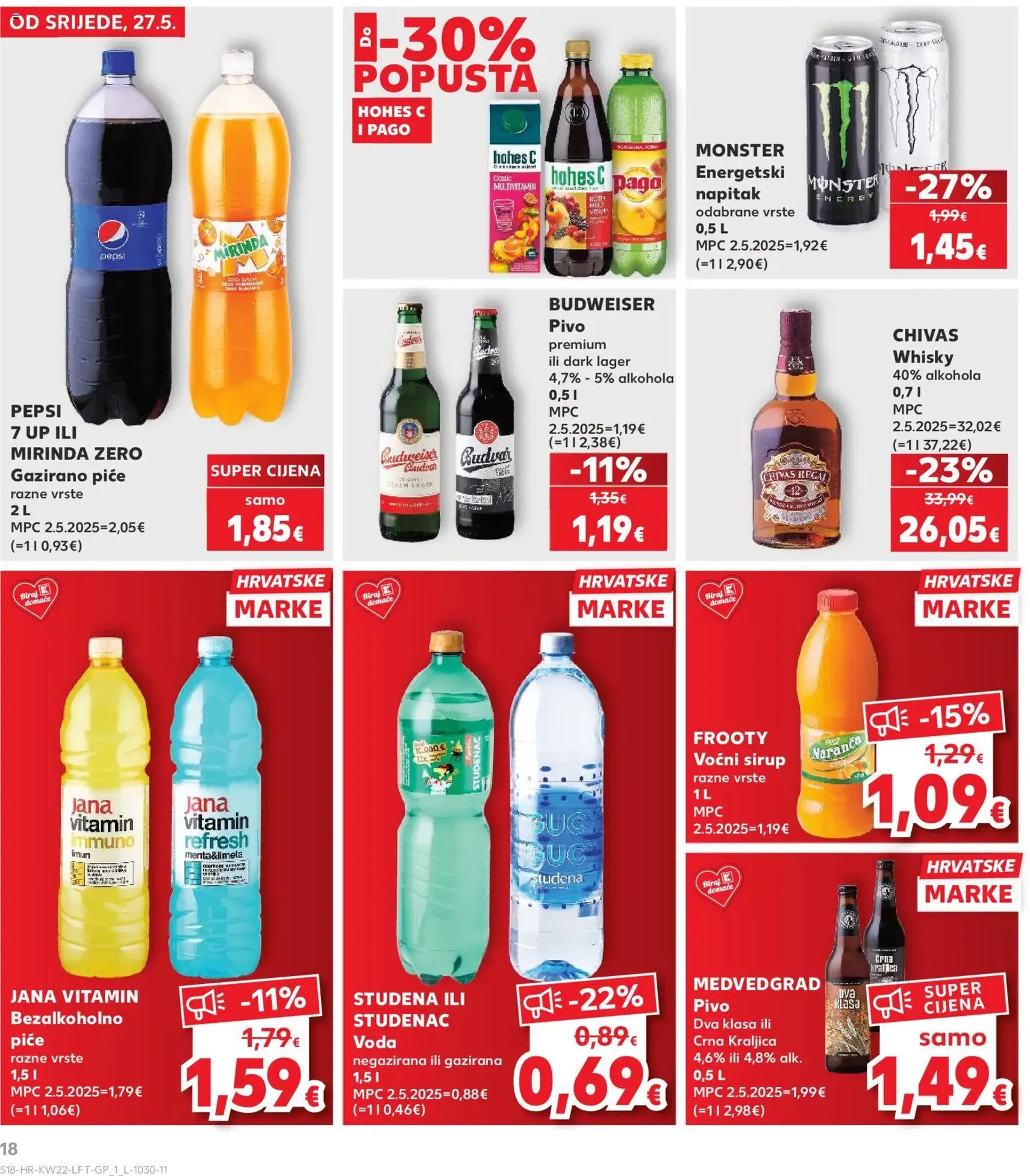 Kaufland HR akciós újság - 2026.05.27. érvényes szórólap 18 oldal 32 oldalból
