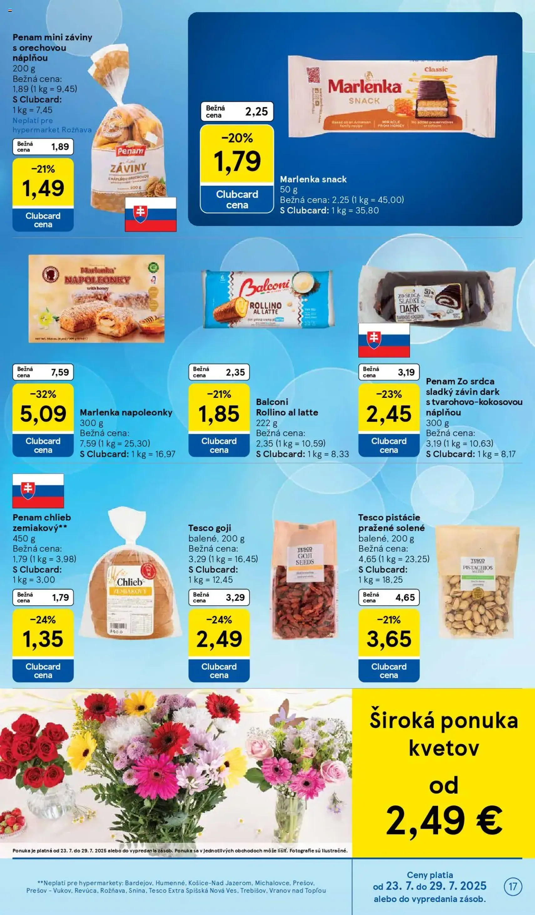 Tesco Hypermarket - leták - platný leták od 23.07.2025 strana 17 z 37 Tesco Hypermarket - leták - platný leták od 23.07.2025 strana 17 z 37