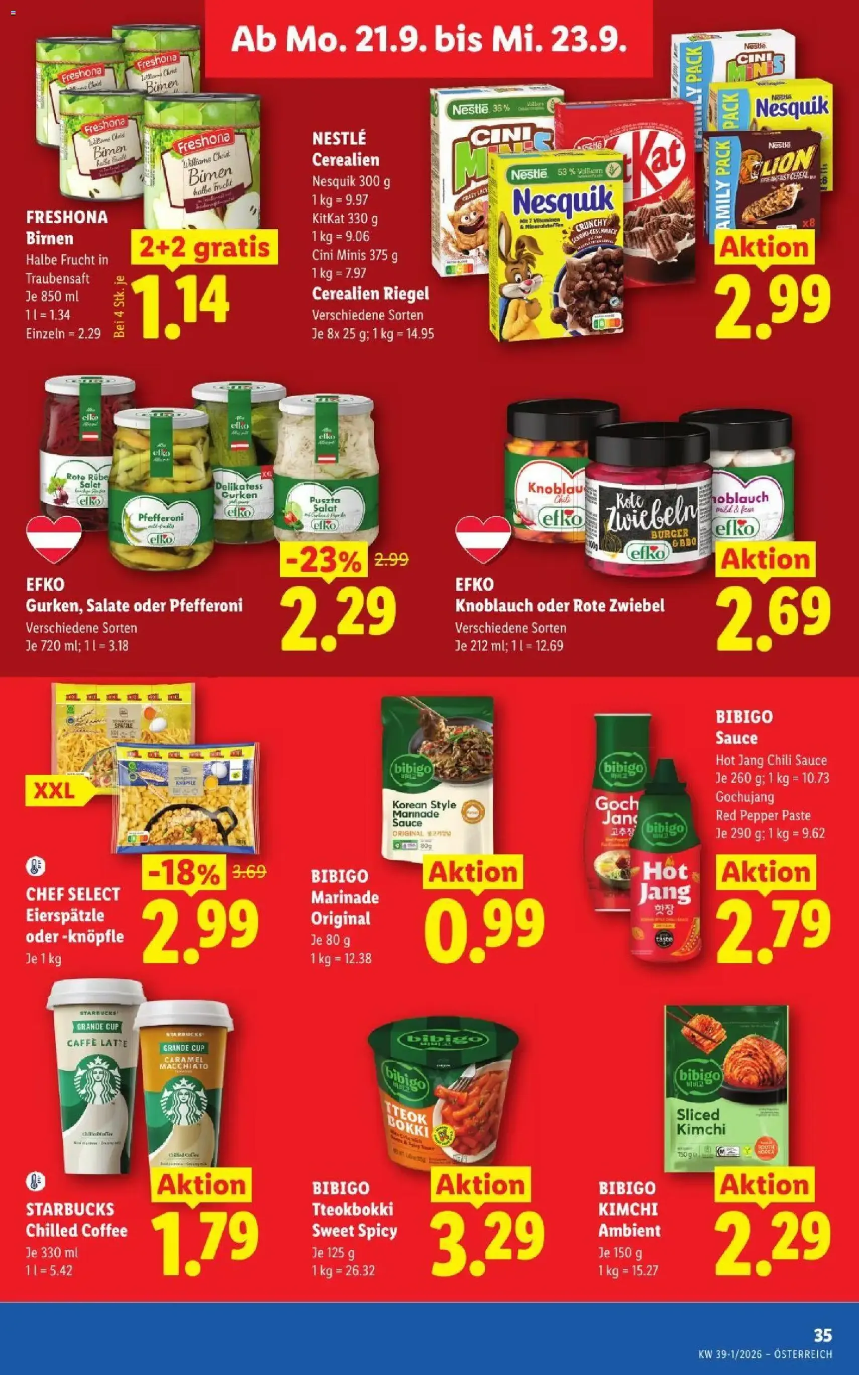 Lidl - Flugblatt - Gültiger Prospekt ab 17.09.2026, Seite 42 von insgesamt 54
