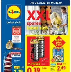 Lidl Aktionen - Prospekt Vorschau gültig ab 23.10.2025