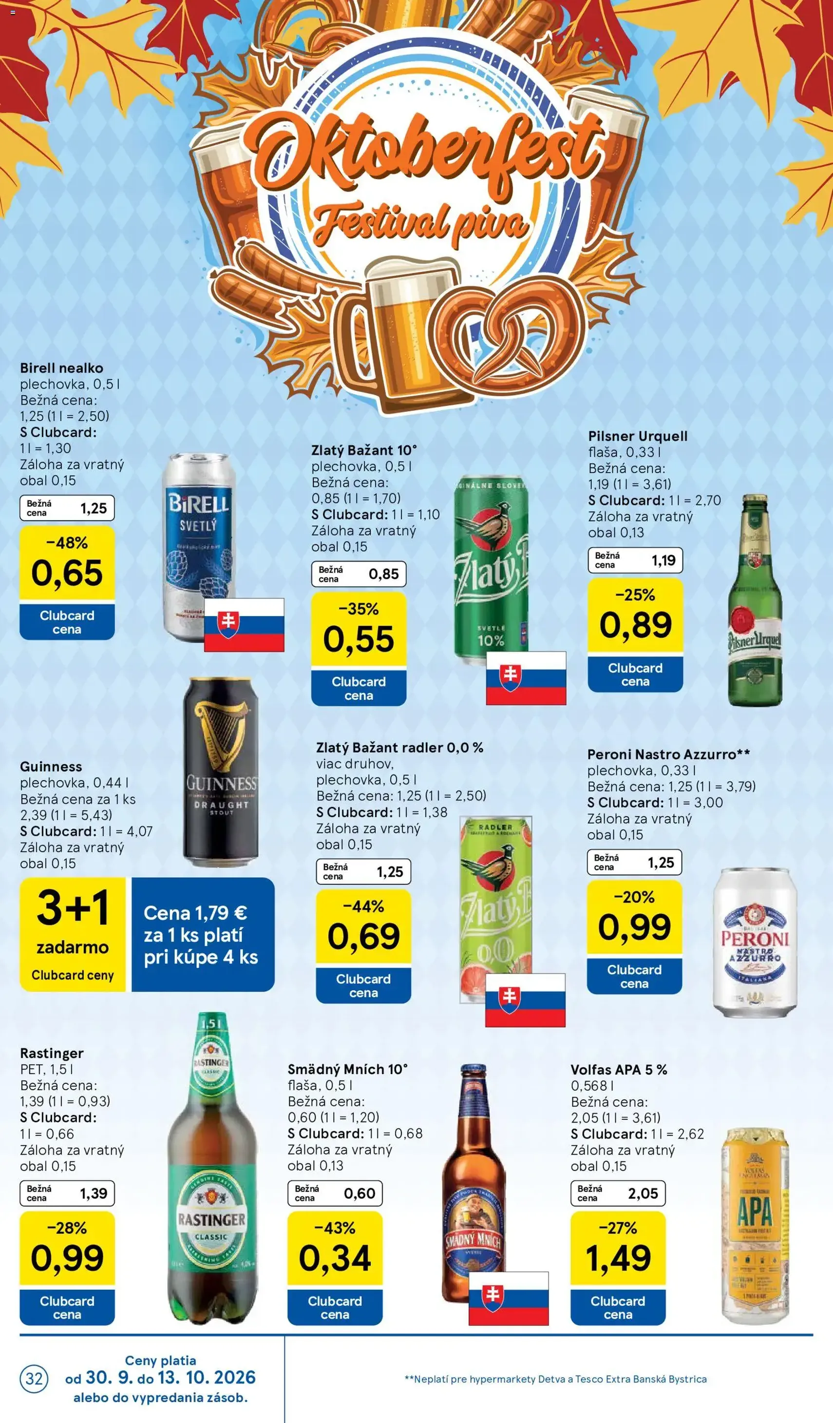 Tesco Hypermarket - leták - platný leták od 30.09.2026 strana 32 z 43