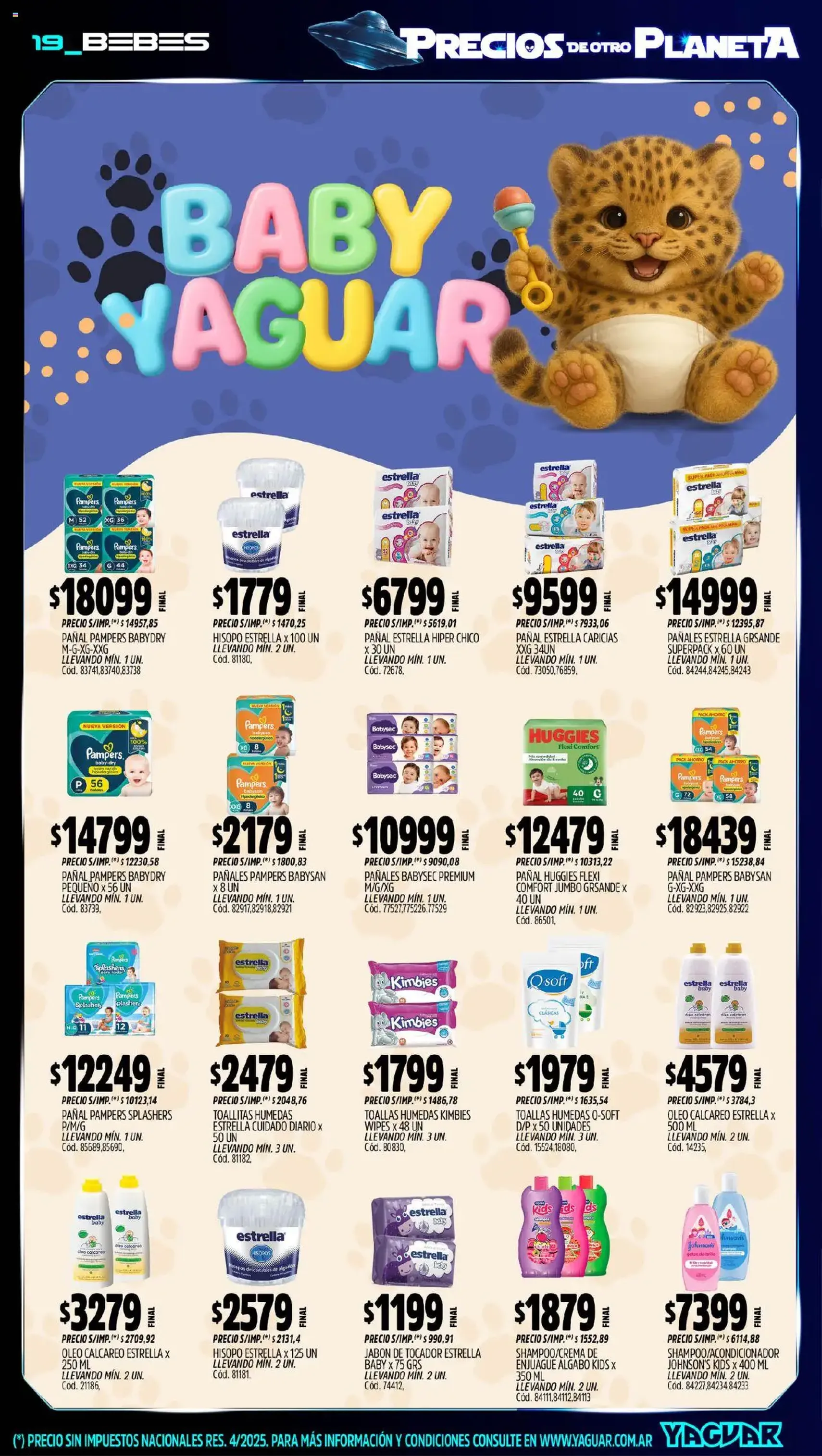 Yaguar - Catálogo - Parque Avellaneda - folleto válido desde 06/10/2025 página 19 de 20