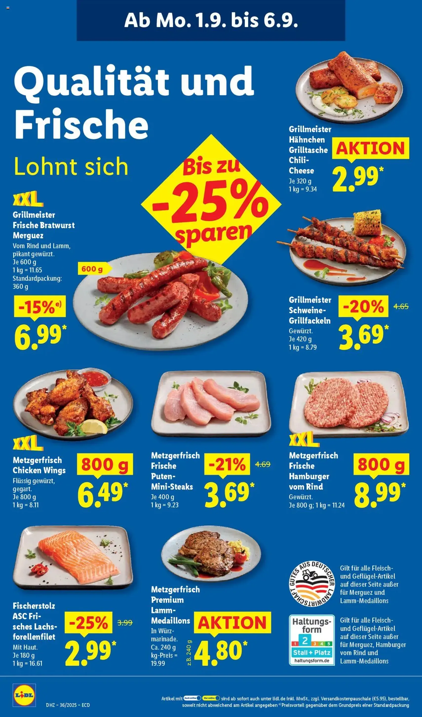 Lidl Prospekt - Gültiger Prospekt ab 01.09.2025, Seite 12 von insgesamt 72 Lidl Prospekt - Gültiger Prospekt ab 01.09.2025, Seite 12 von insgesamt 72