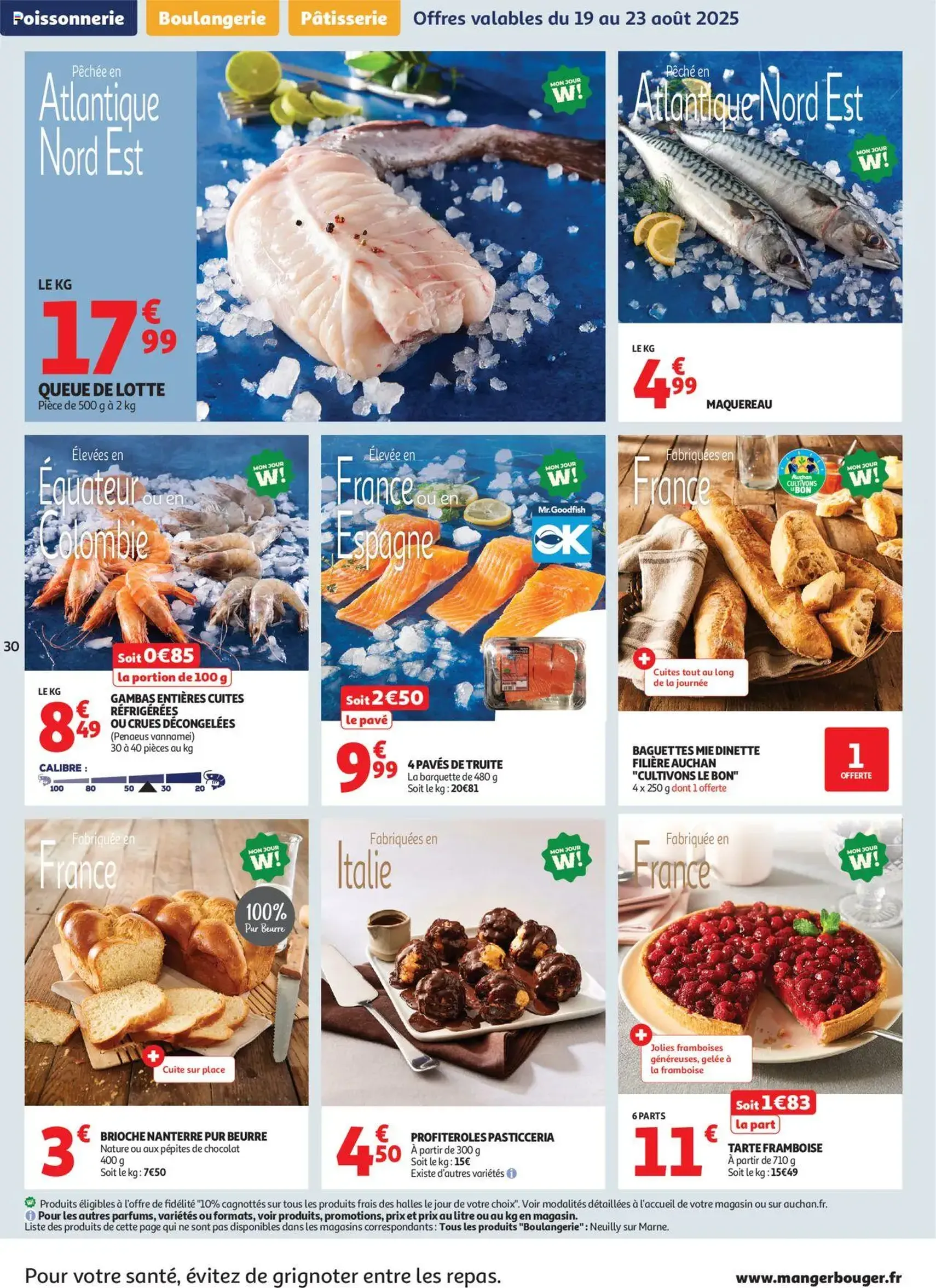 Auchan prospectus - brochure valable à partir du 19/08/2025, page 30 sur 46 Auchan prospectus - brochure valable à partir du 19/08/2025, page 30 sur 46